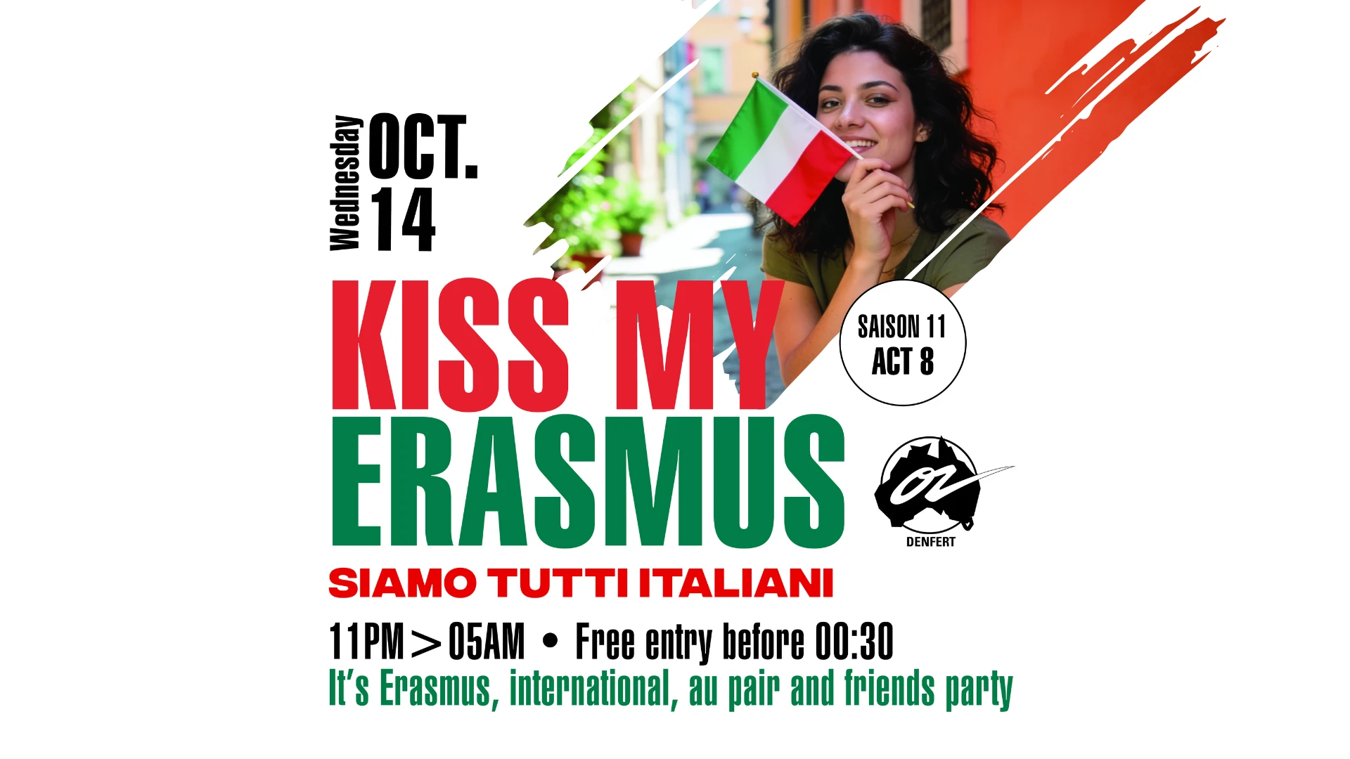 Kiss My Erasmus - 14.10.26