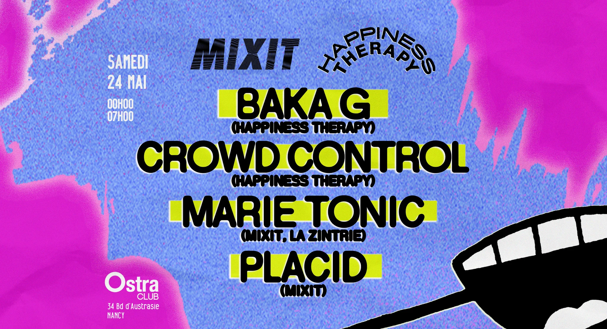 Label Night: Mixit Invite Happiness Therapy