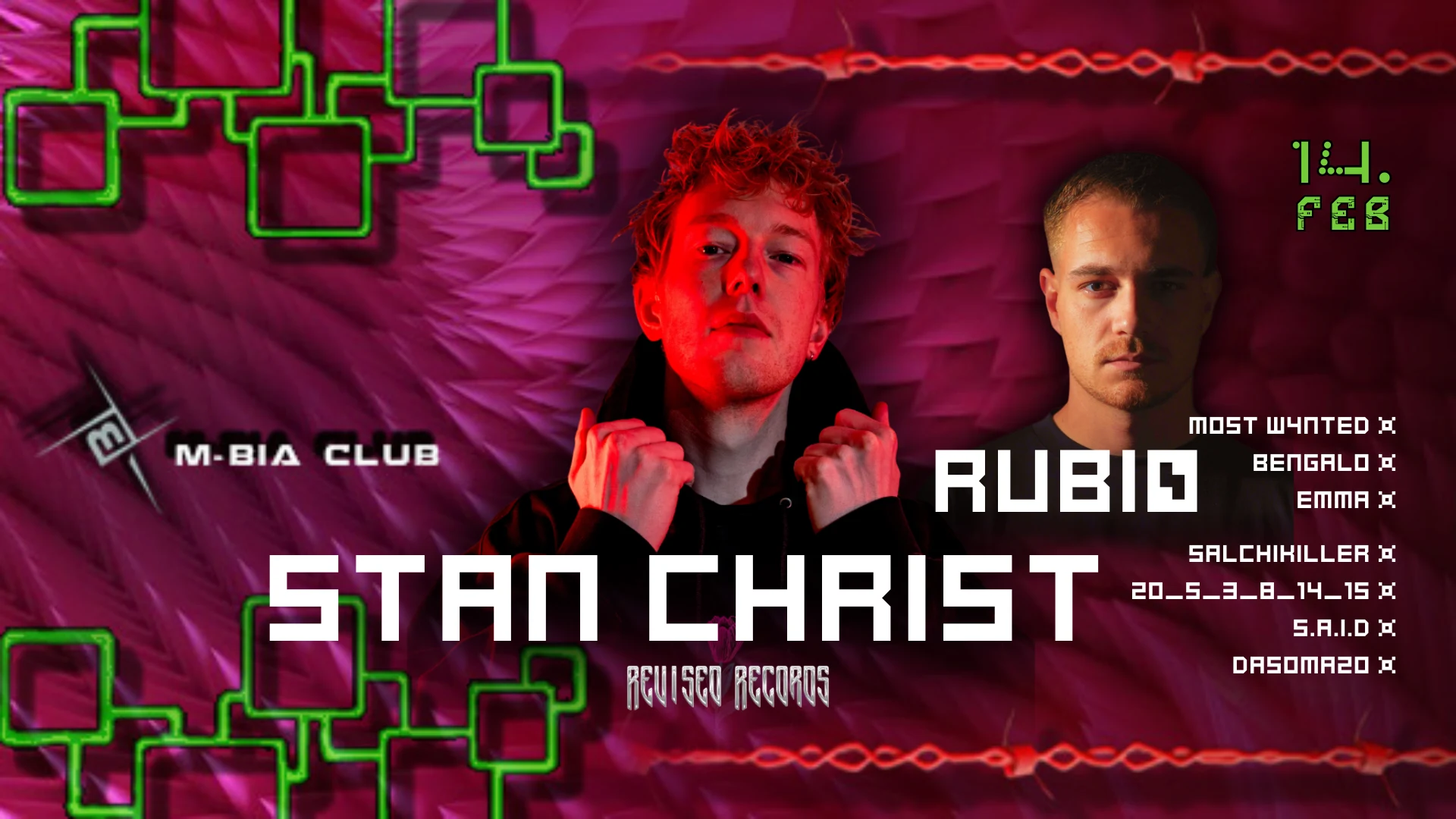 Shøcc Pres. Stan Christ, Rubiø