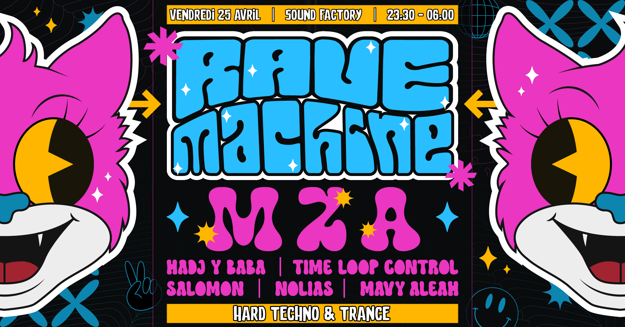 Rave Machine I Mza - Continue Records - Ltdp I Trance Techno