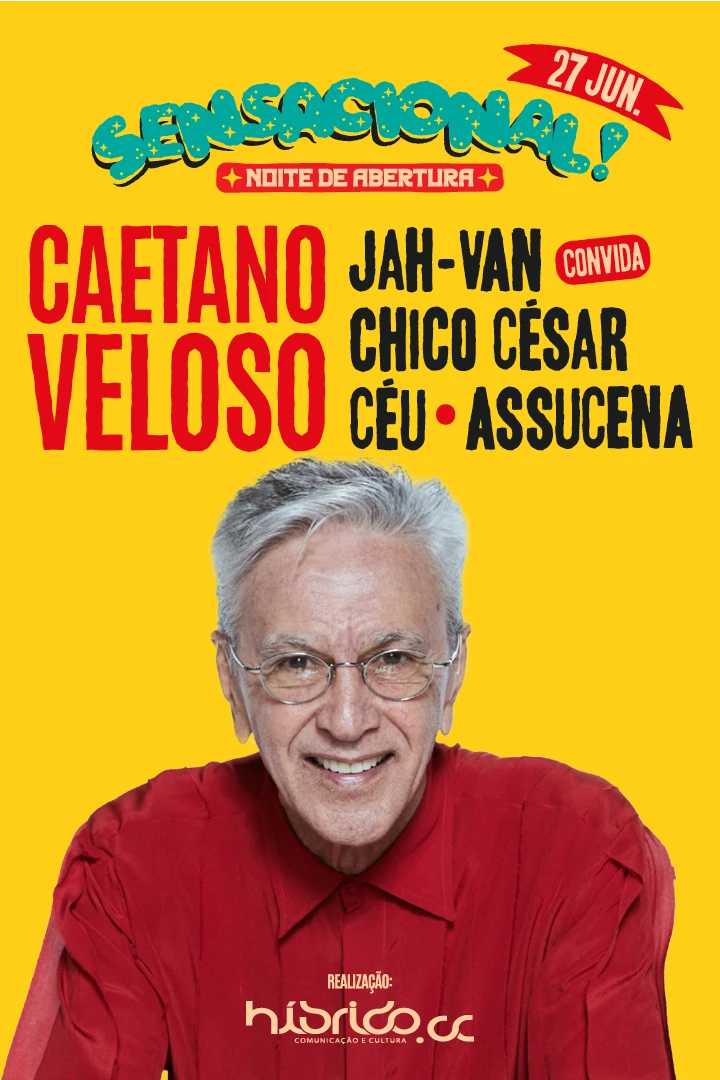 Caetano Veloso E Jah-Van - Sensacional! Noite De Abertura