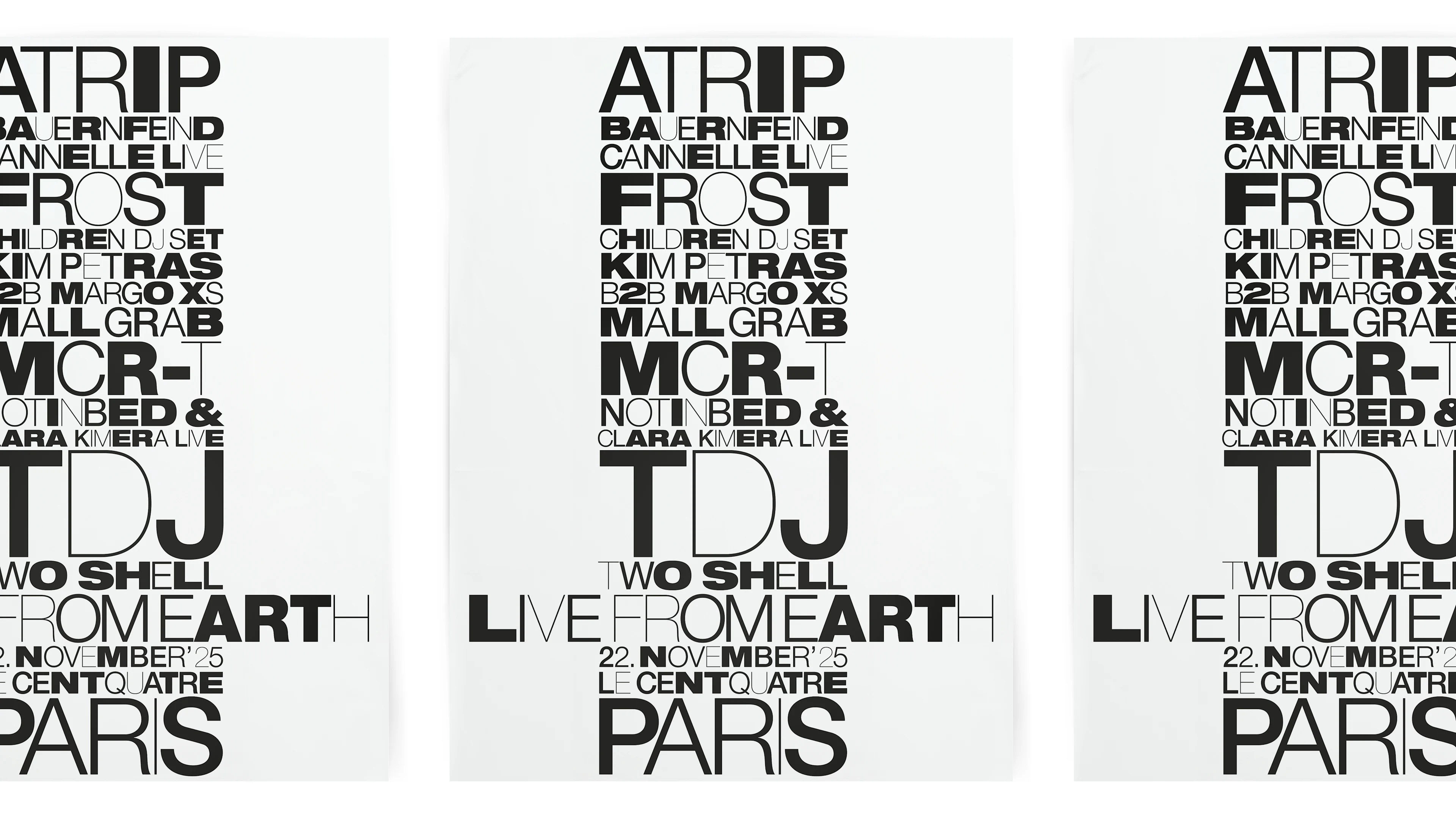 Live From Earth Paris : Mall Grab, Tdj, Mcr-T...