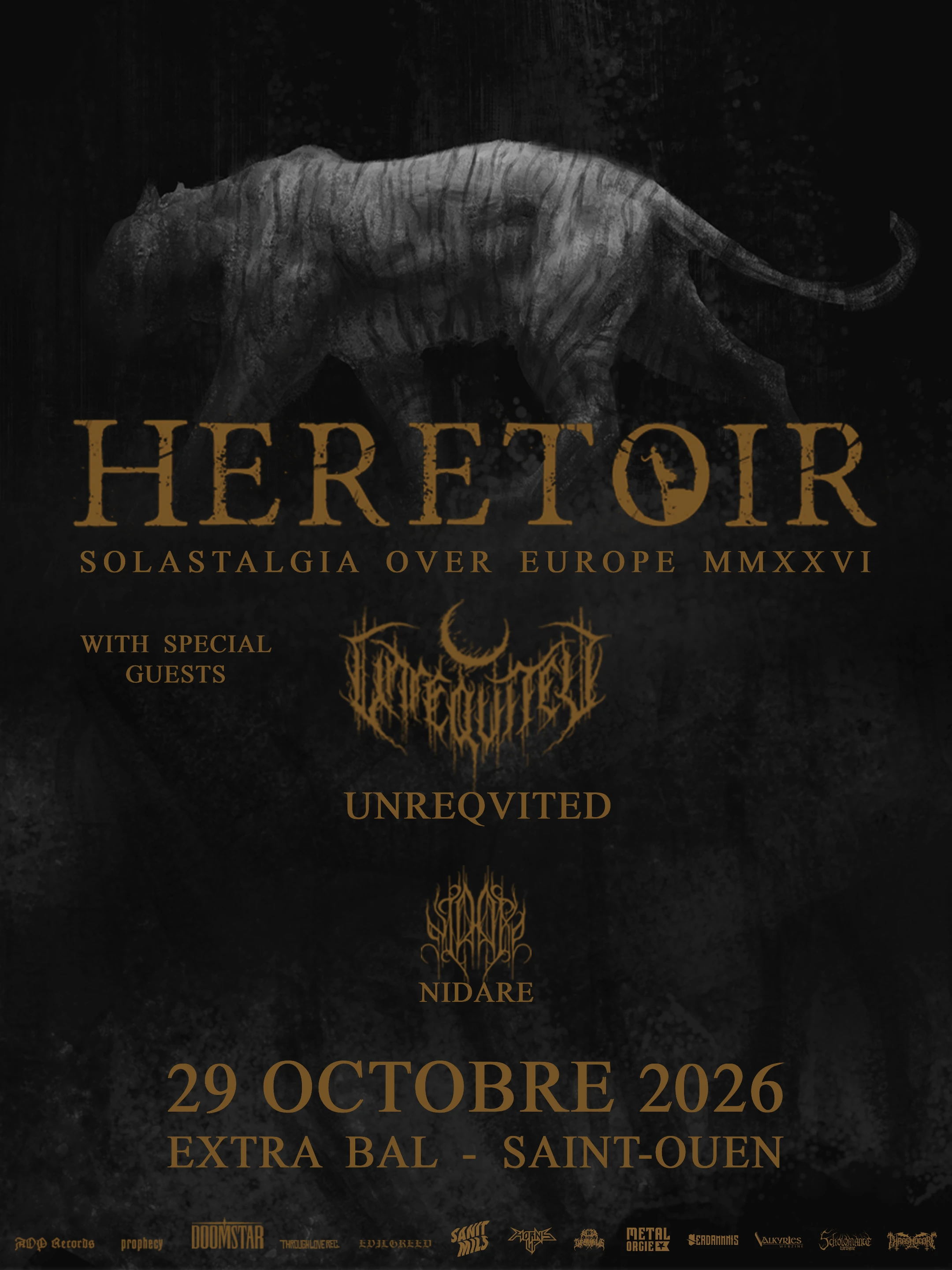 Heretoir + Very Special Guest : Unreqvited