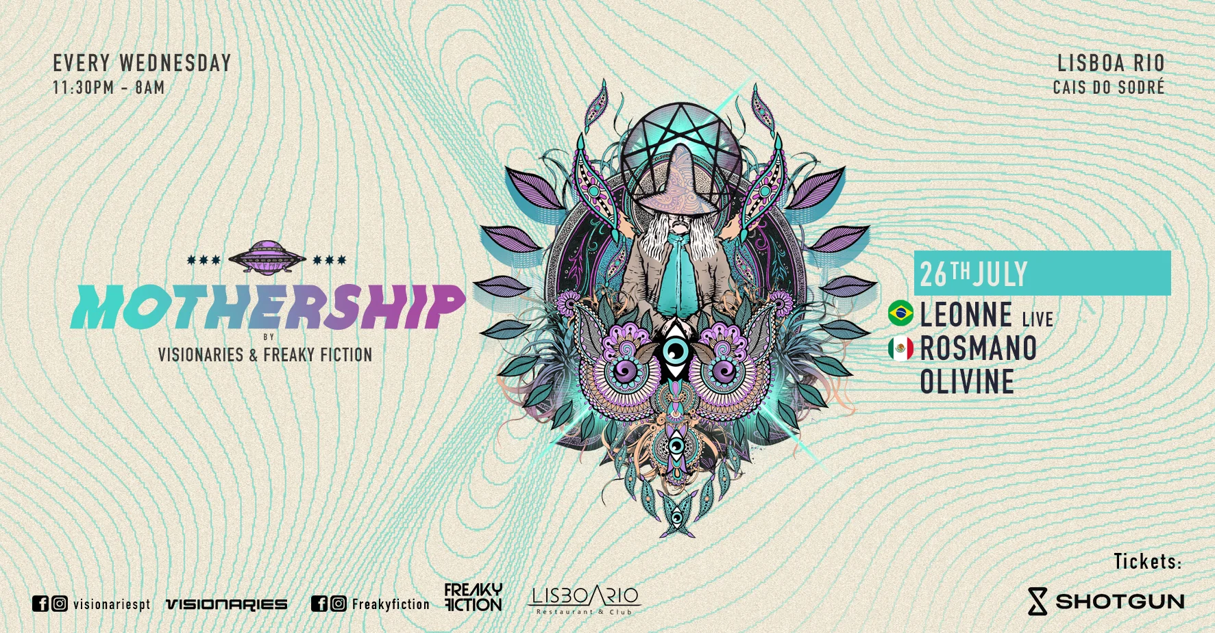 Mothership By Visionaries & Freaky Fiction - 26th July