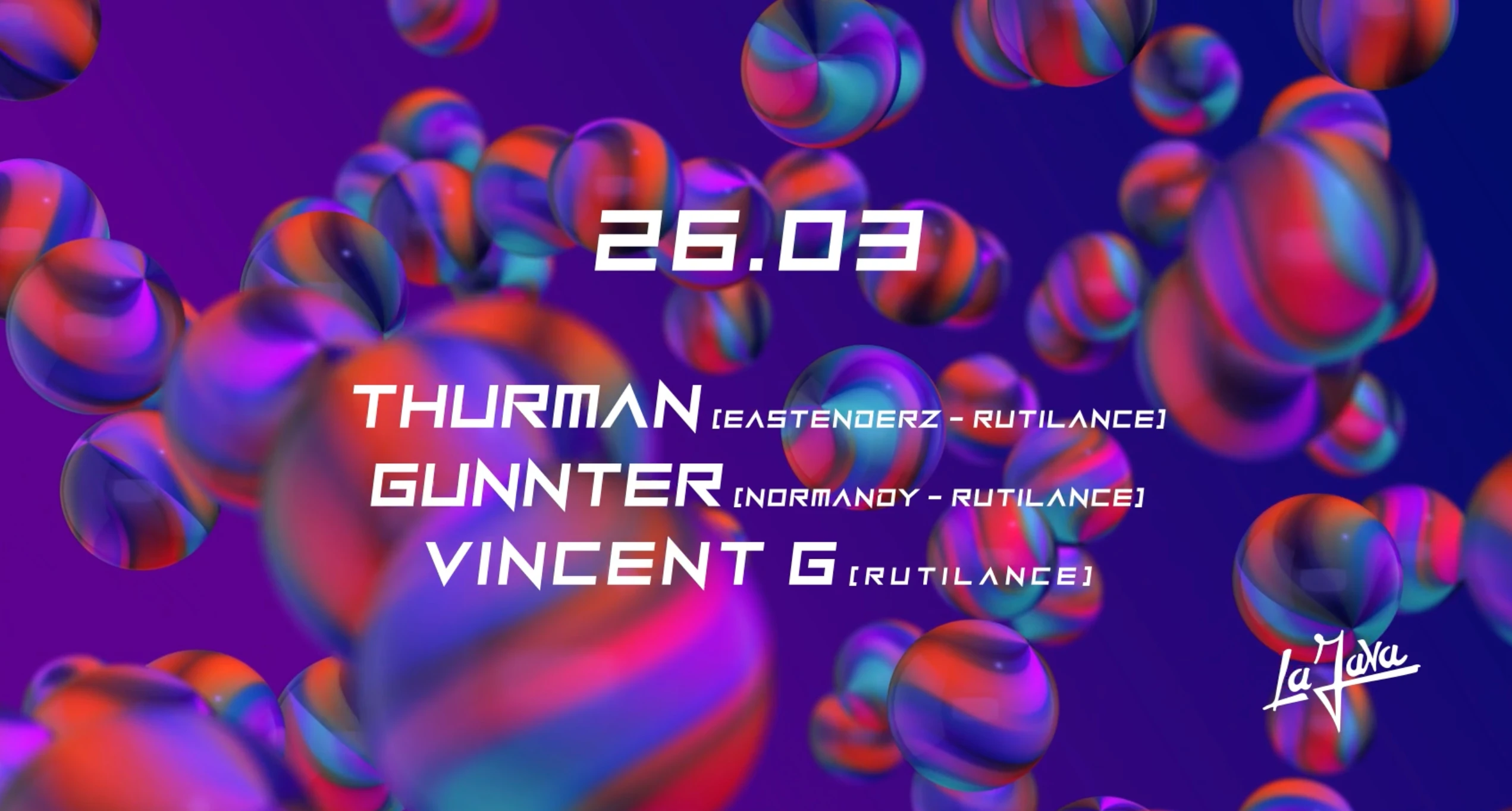 La Java : Thurman / Gunnter / Vincent G