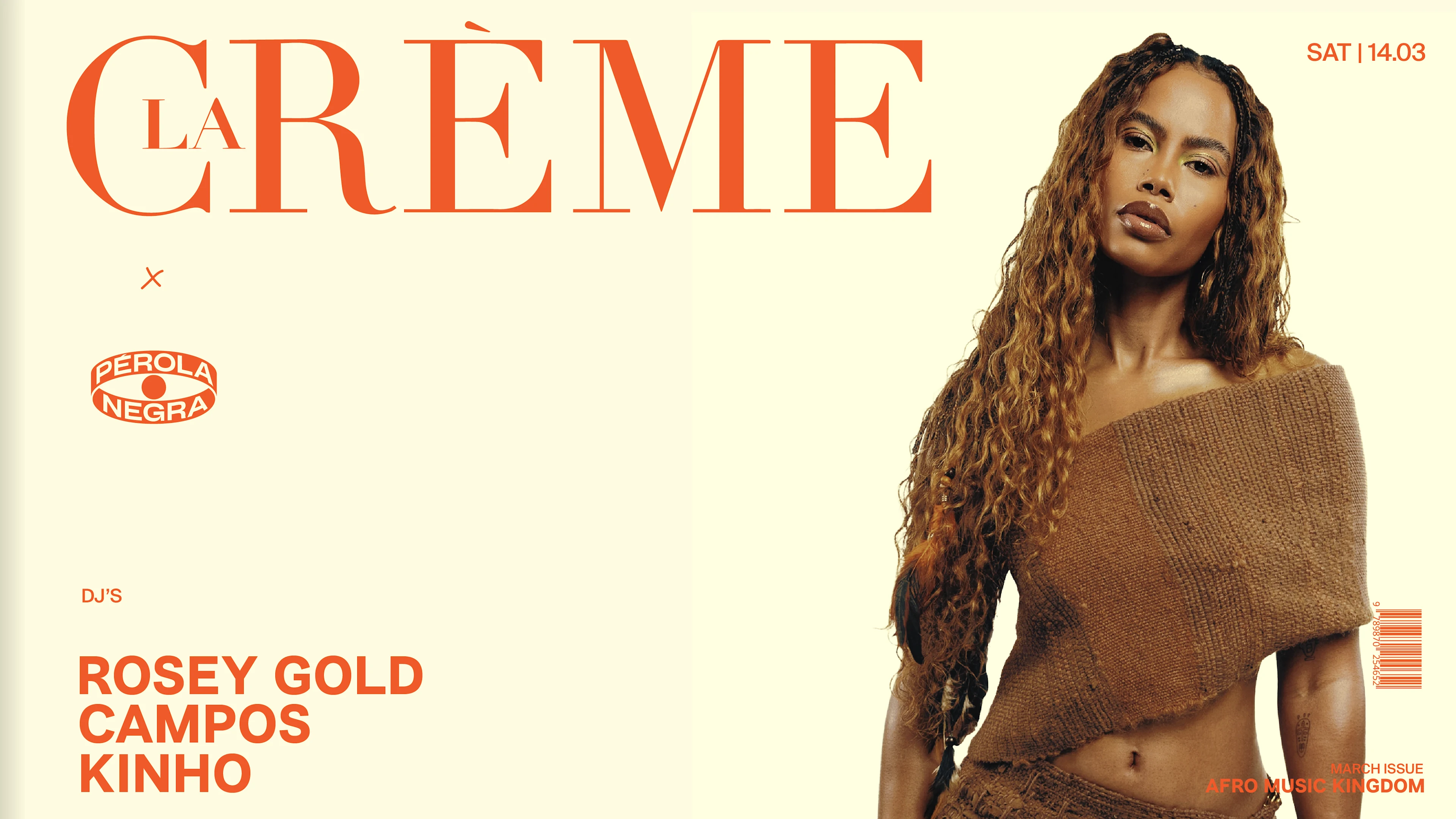 La Crème X Pérola Negra // Rosey Gold