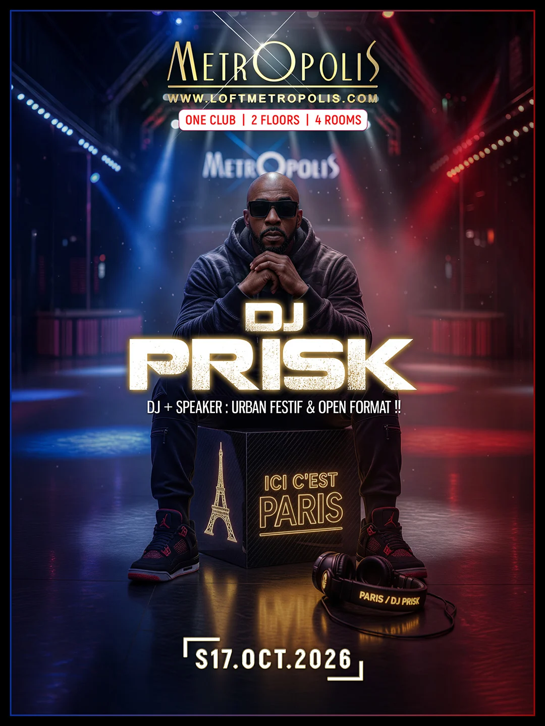 Dj Prisk - Metropolis Paris