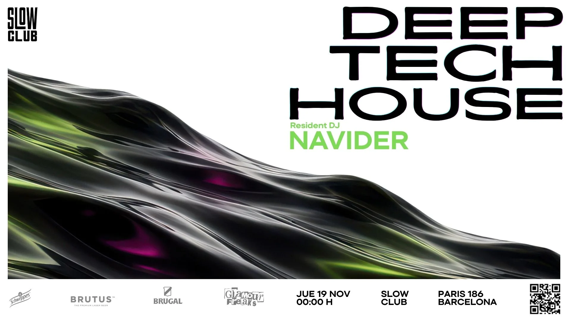 Deep, Tech, House By Navider | [Drink Included]