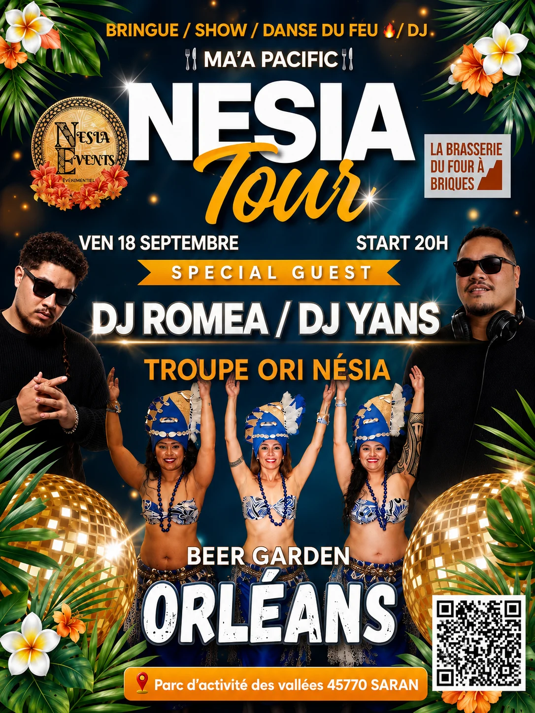 Nesia Tour - Orleans 09/2026