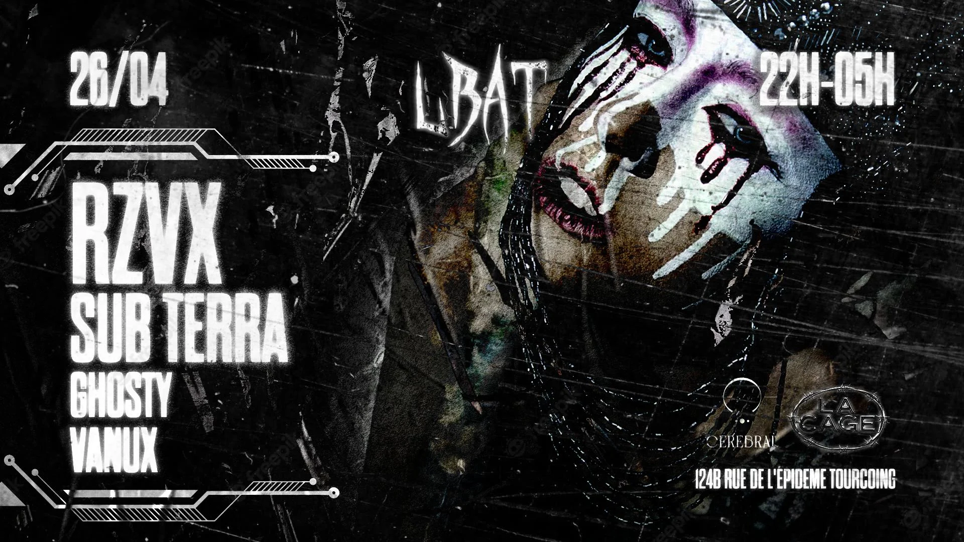 Warehouse W/Rzvx , Sub Terra Ghosty Vanux