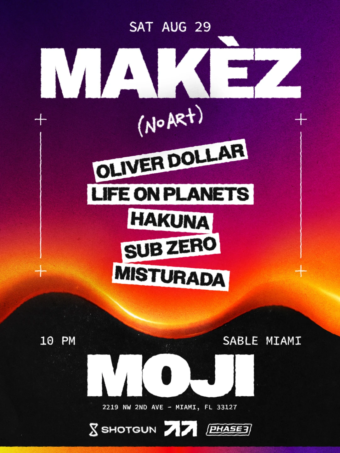No Art - Makèz Album Release Tour