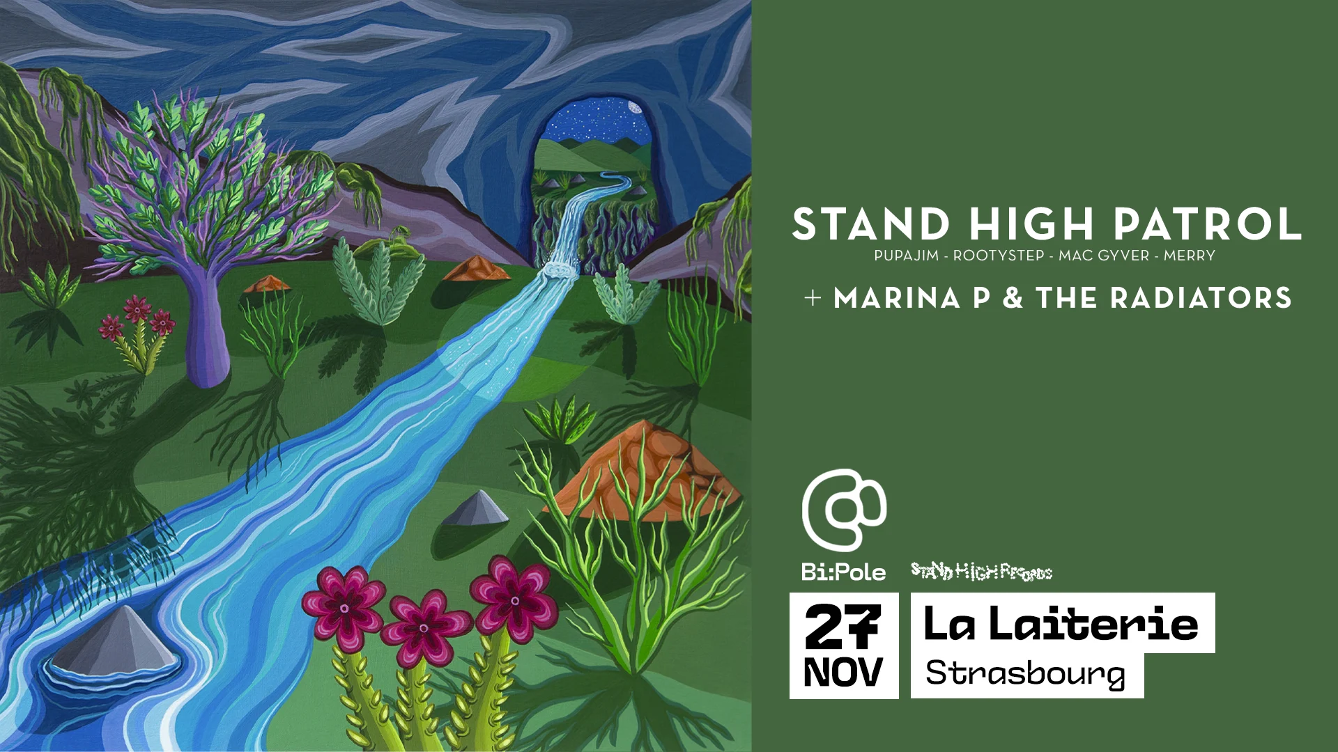 Stand High Patrol + Marina P & The Radiators @ La Laiterie