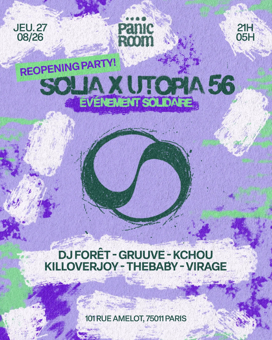 Panic Reopening Party : Solia