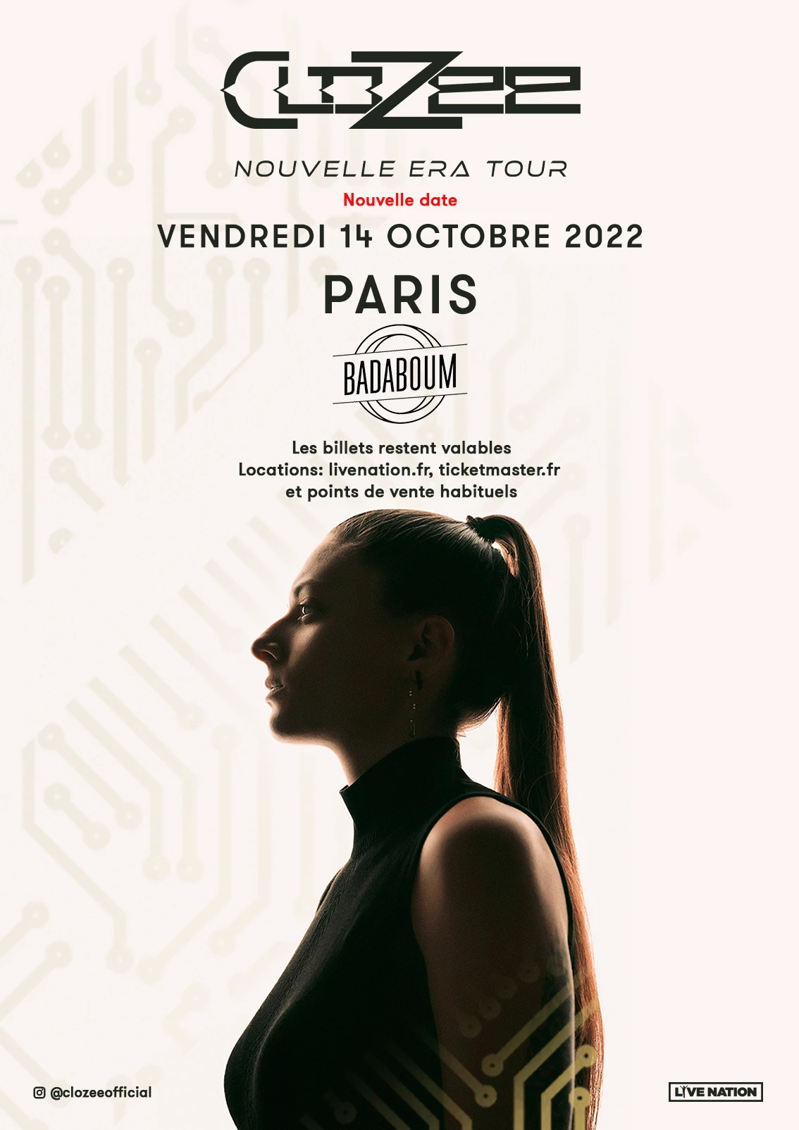Clozee + Il:Lo | Badaboum, 14 Octobre 2022