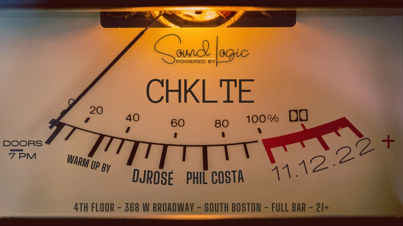 Sound Logic - Powered By : Chklte, Dj Rosé, Phil Costa