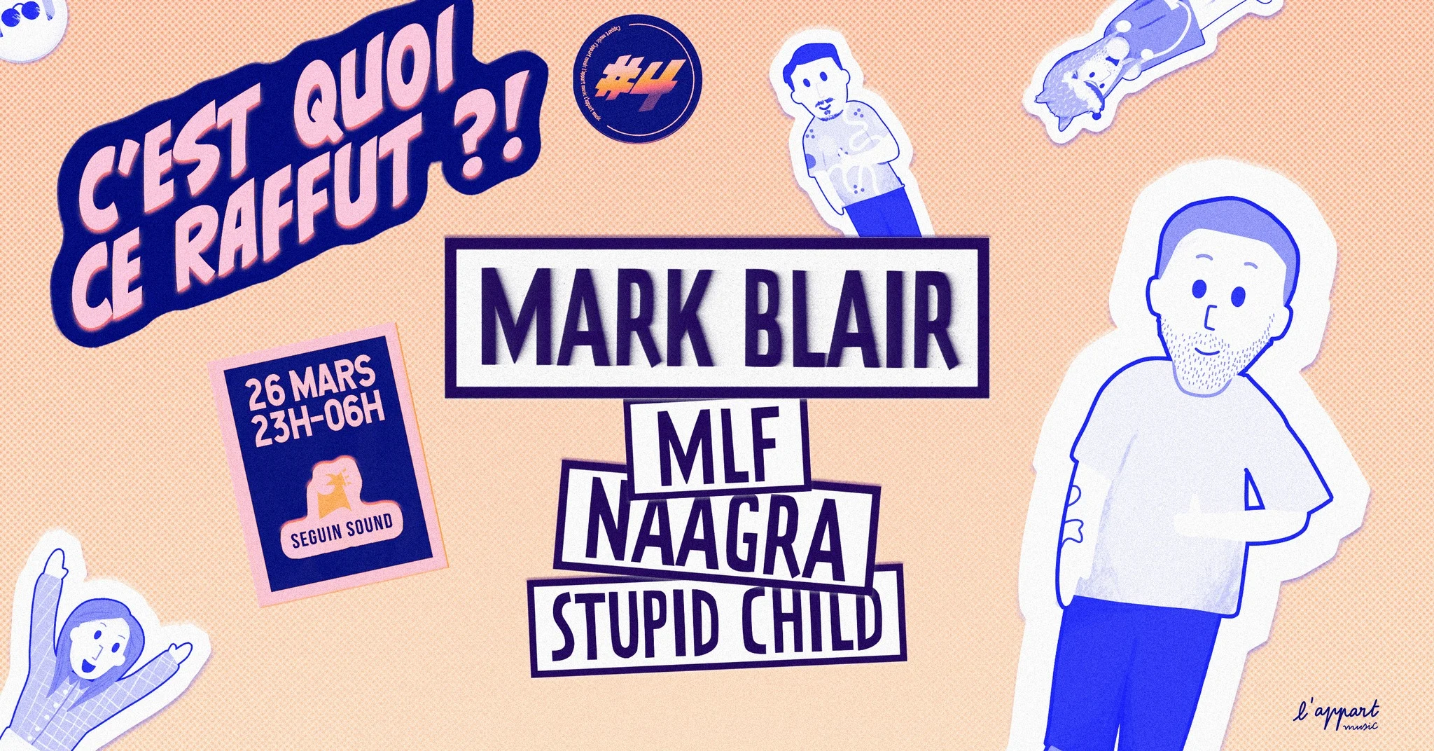 C'est Quoi Ce Raffut ?! #4 ‎• Mark Blair