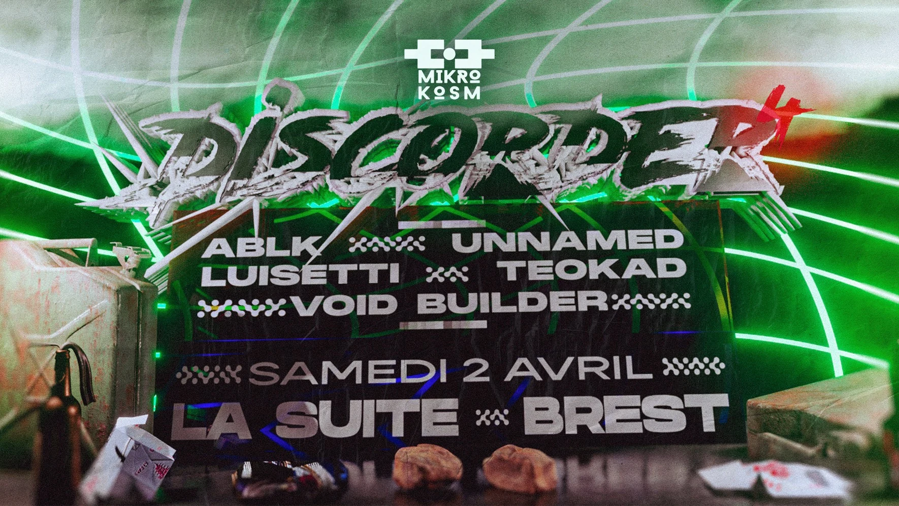 Discorder 4 • Mikrokosm W/ Unnamed • Ablk