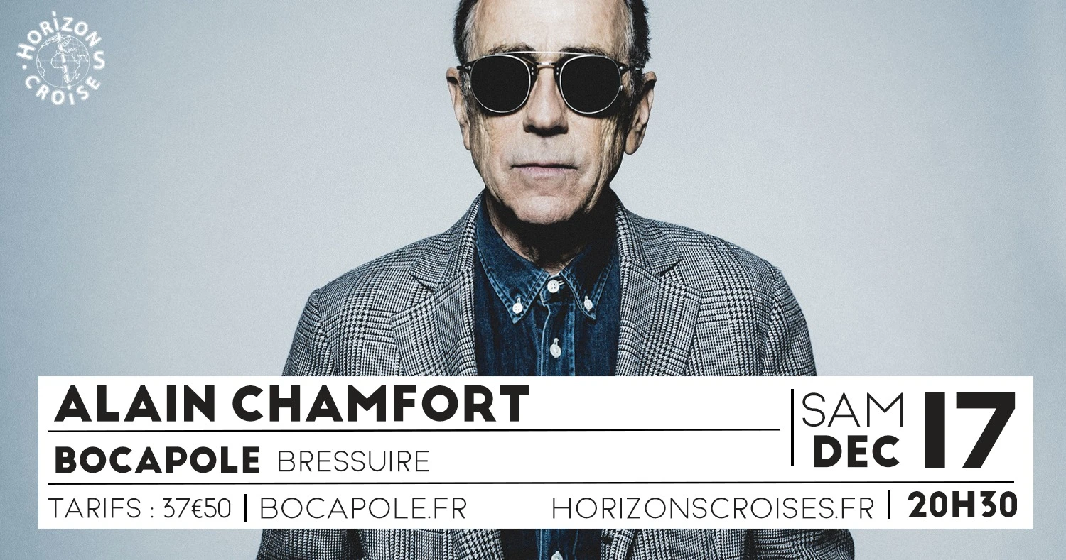 Alain Chamfort // Espace Bocapole, Bressuire