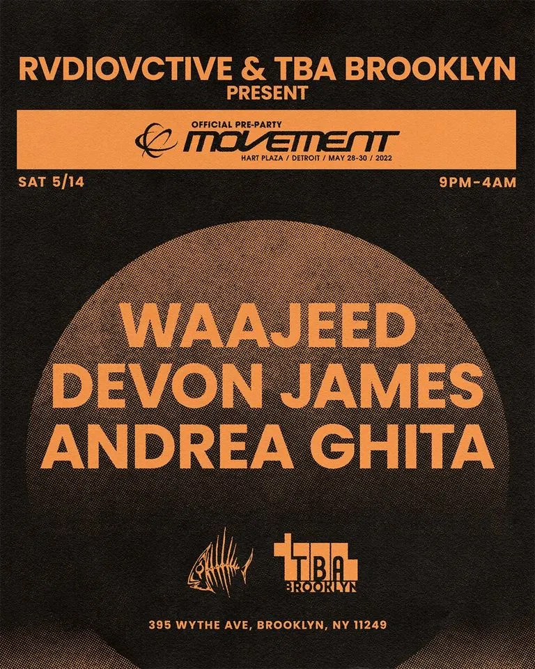 Official Movement Pre-Party W/ Waajeed