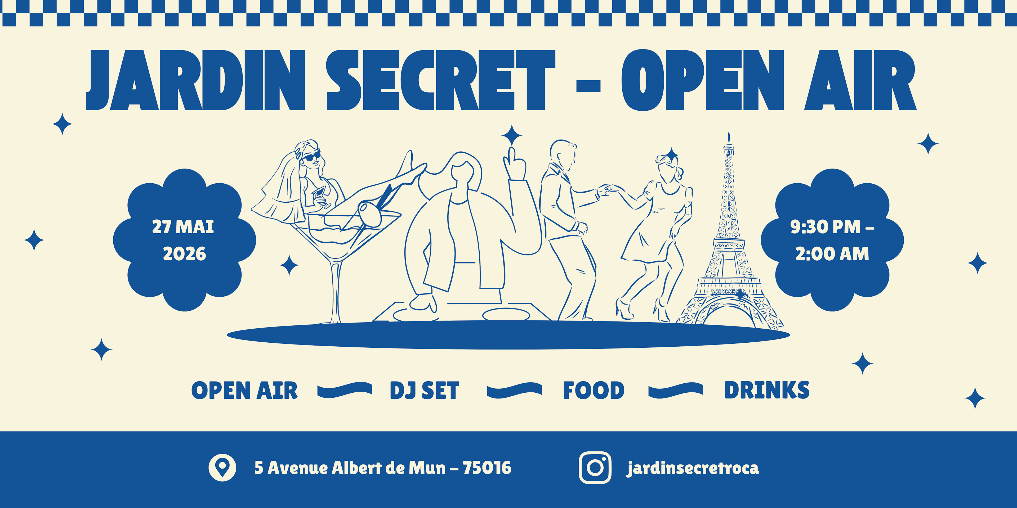 Jardin Secret | Open Air | 27 Mai