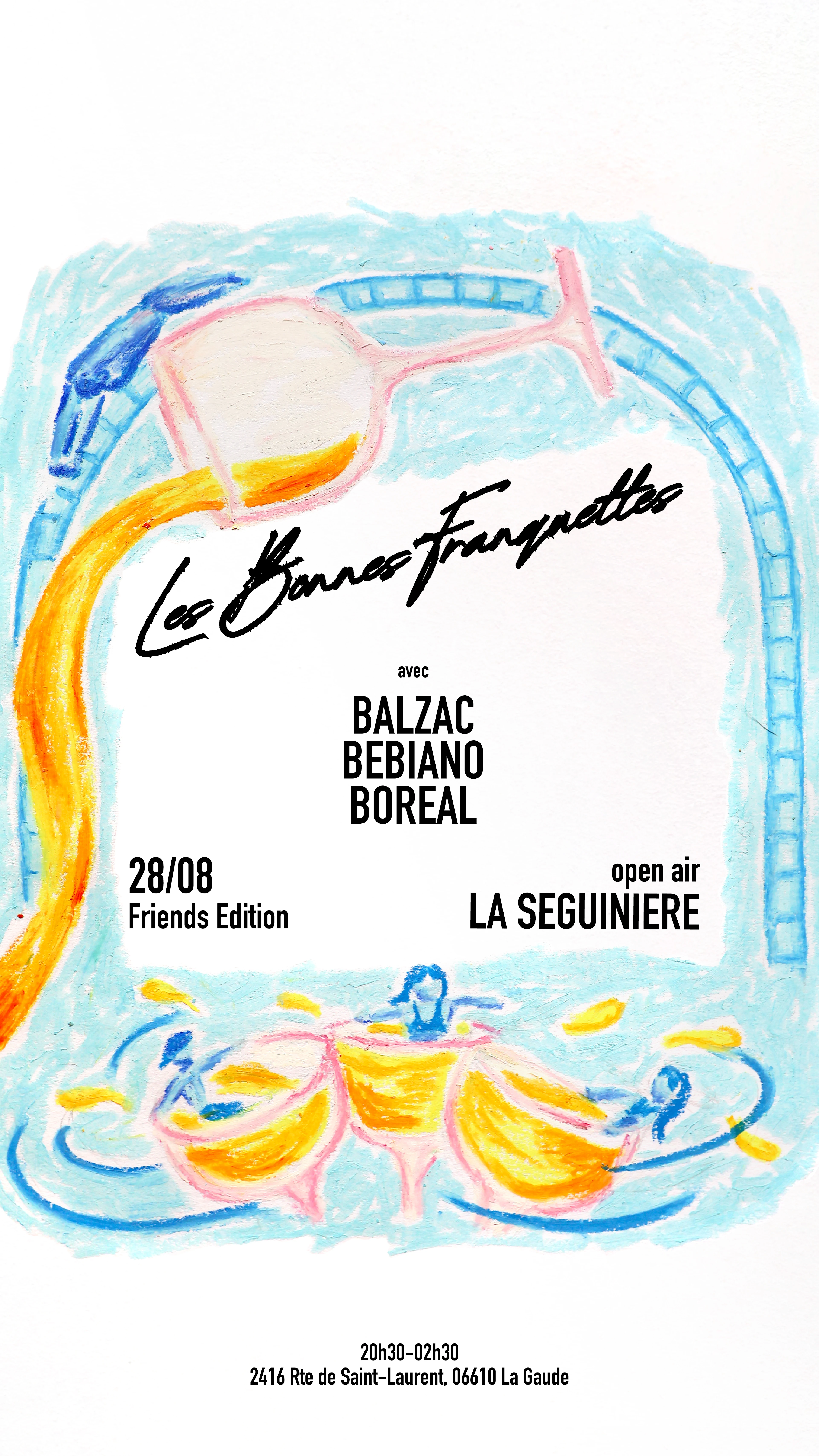 Les Bonnes Franquettes Open Air - La Friends