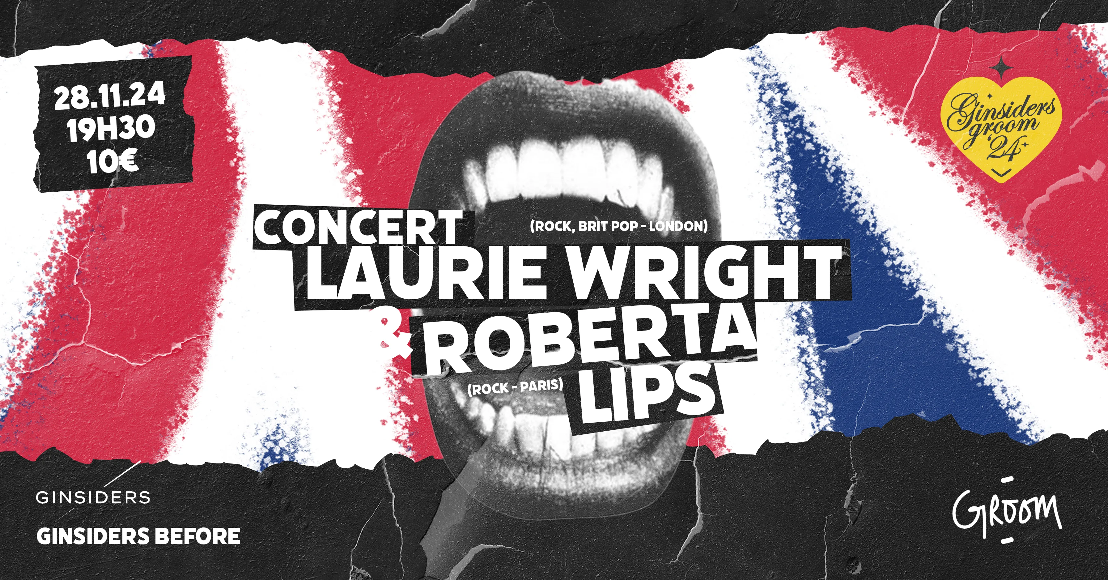 Laurie Wright + Roberta Lips + Lucca Mae