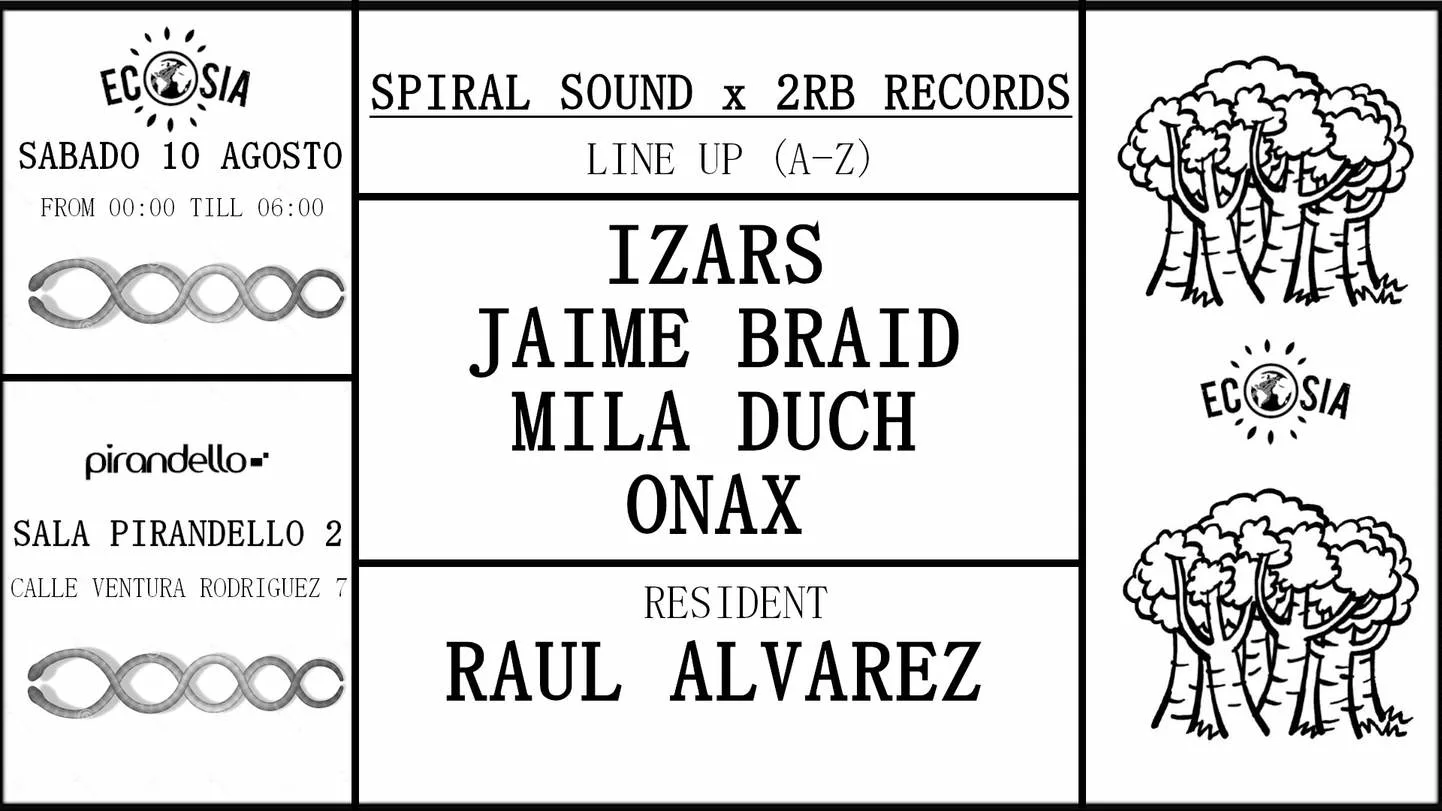 Entrada Gratis Con Spiral Sound X 2rb Records