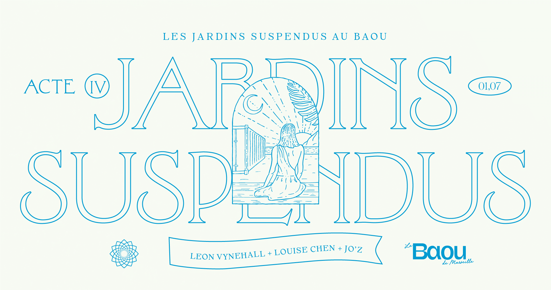 Baou X Jardins Suspendus : Leon Vynehall, Louise Chen, Mimid