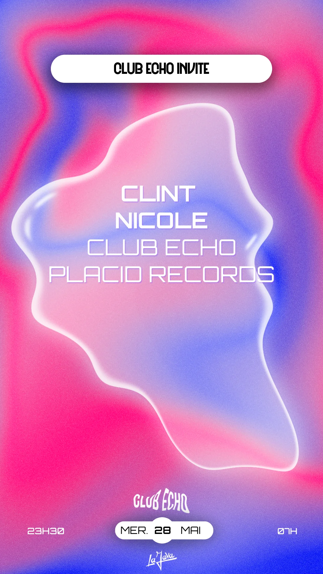 Clint, Nicole, Club Echo & Placid Records