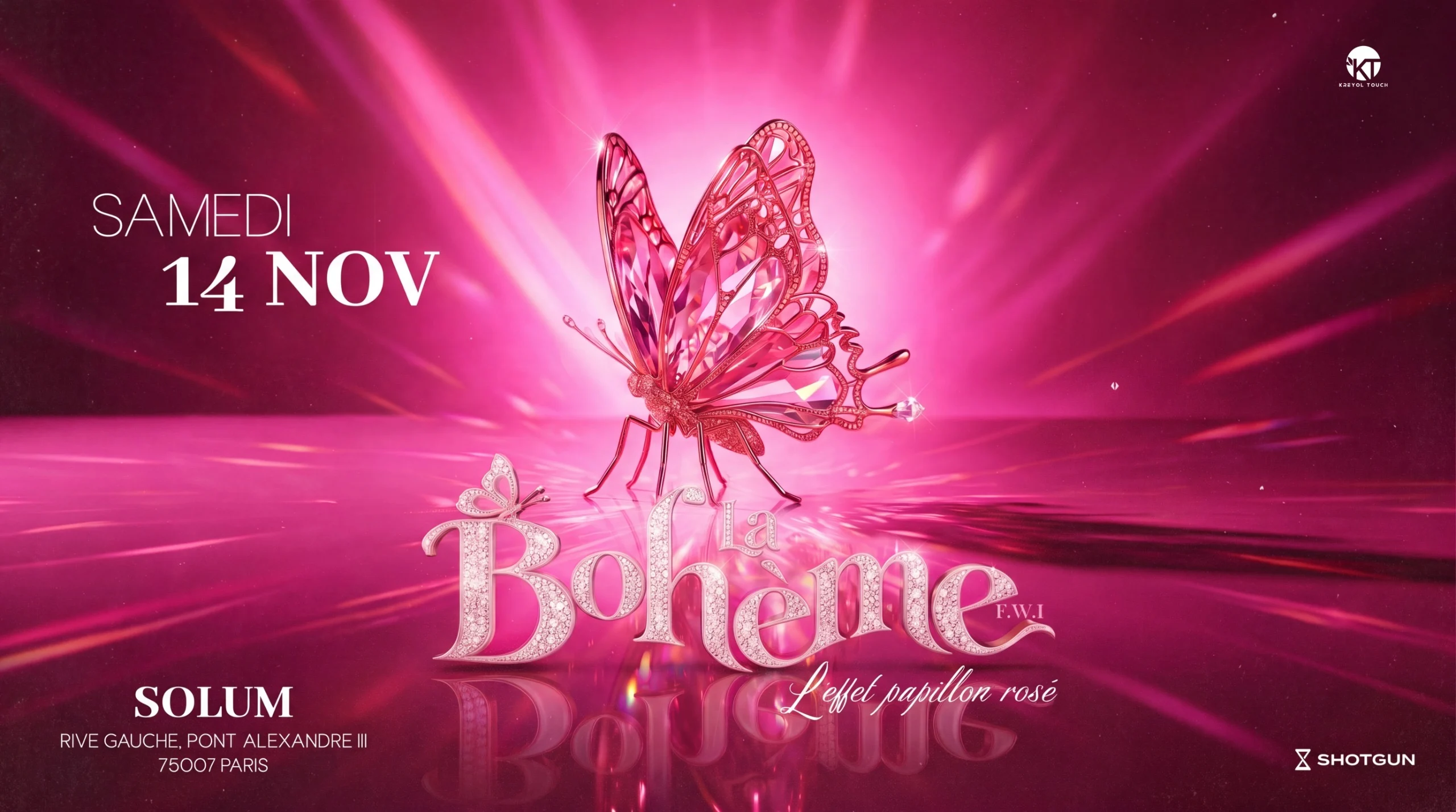 La Bohème Fwi - L’Effet Papillon Rosé