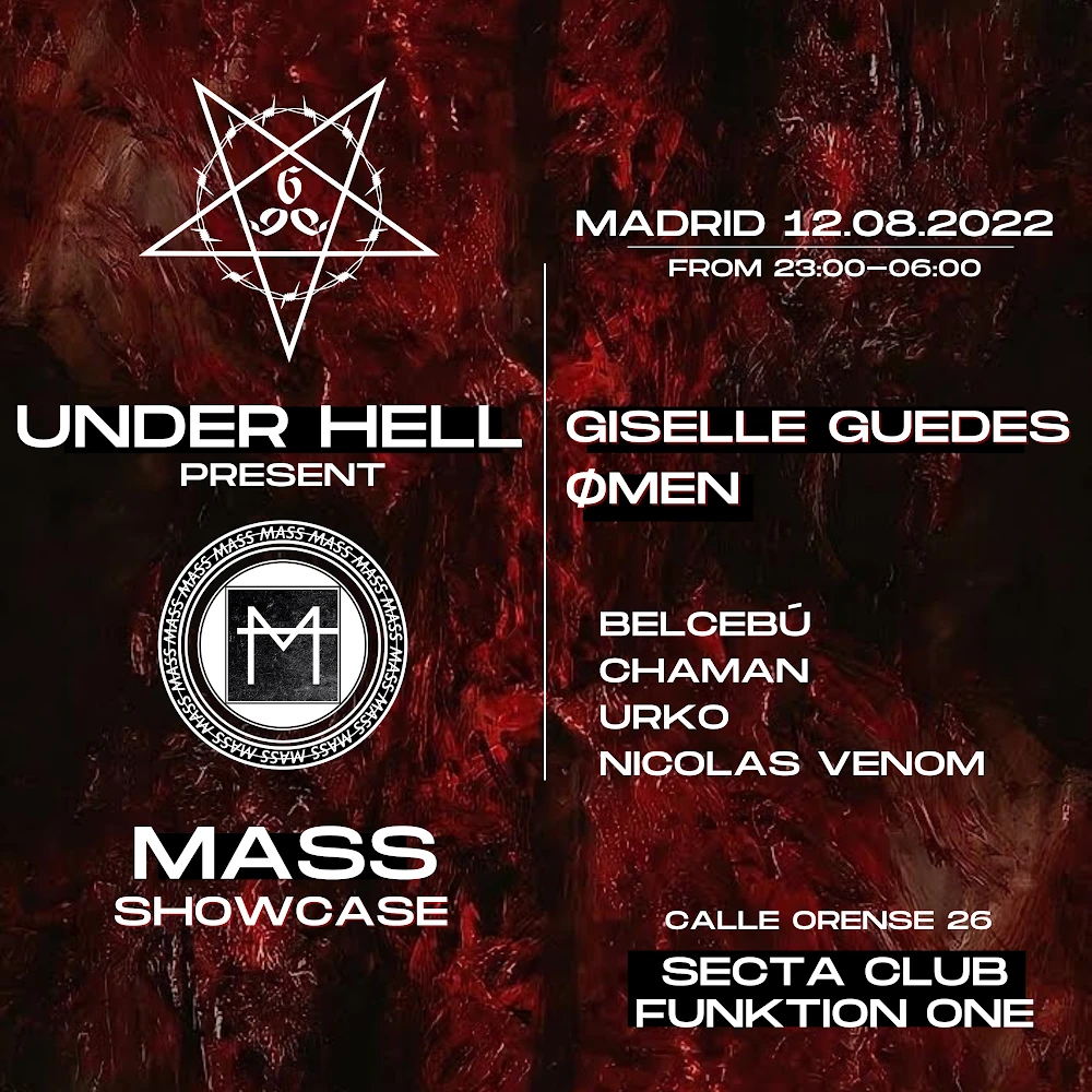 Under Hell Present Mass London Showcase 
