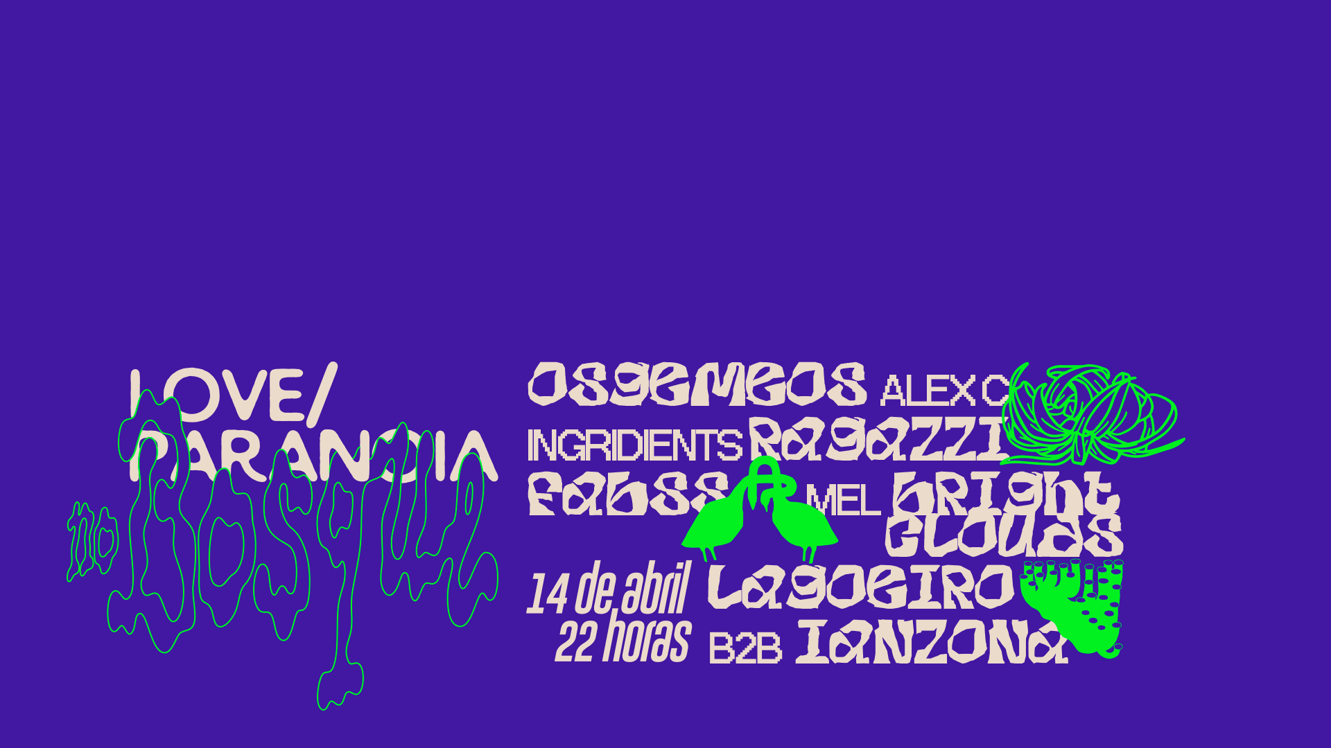 Love/Paranoia No Bosque