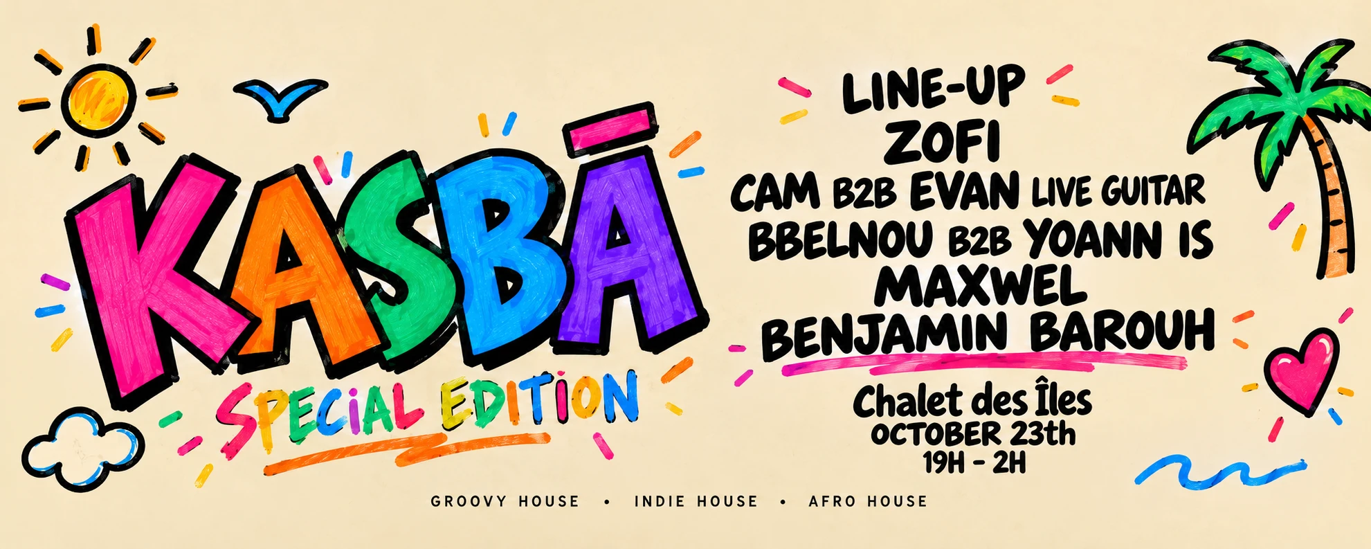 Kasbā | Châlet Des Iles | 23/10
