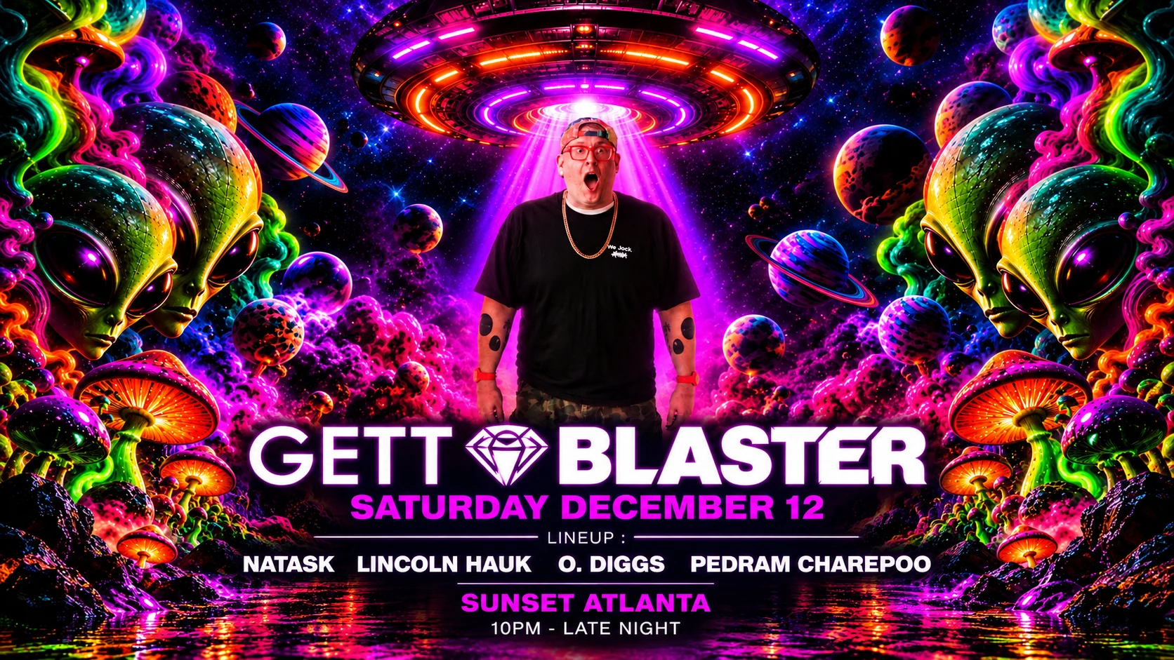 Gettoblaster At Sunset Atlanta