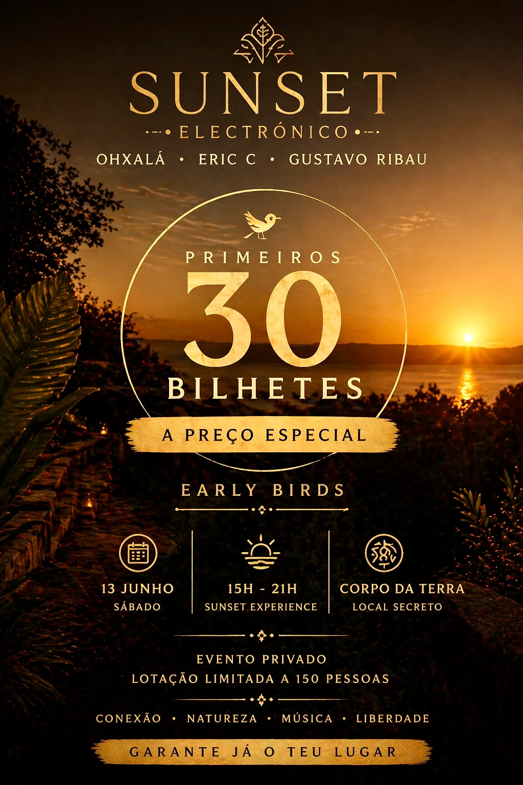 Sunset Eletrónico _ Corpo Da Terra