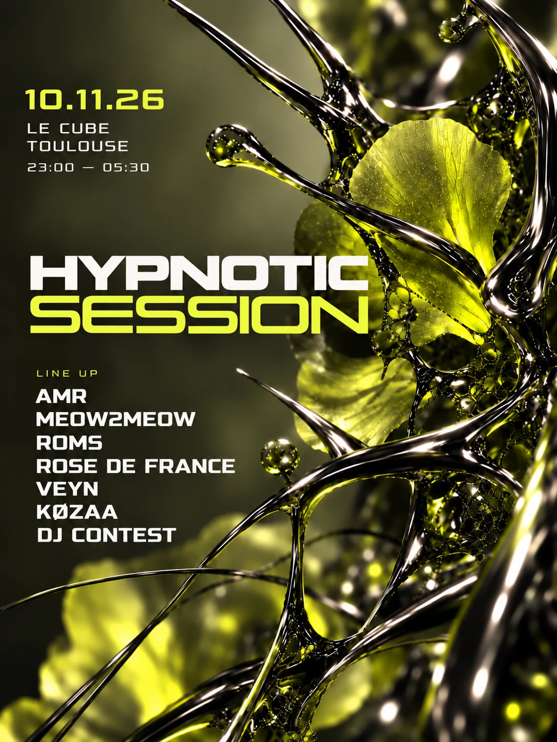 Hypnotic Session - Le Cube , Toulouse