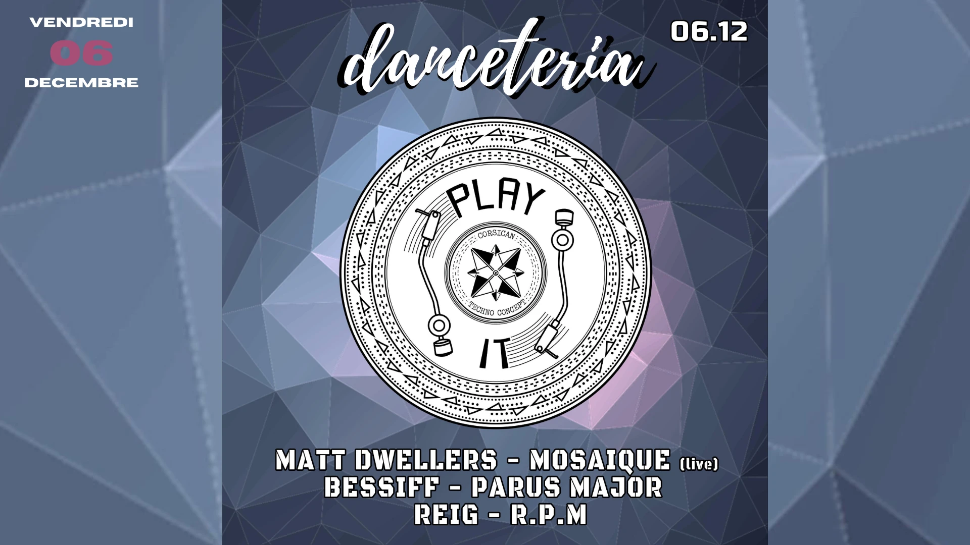 Play It (Corsica) Invite Mosaique (Live) + Guests