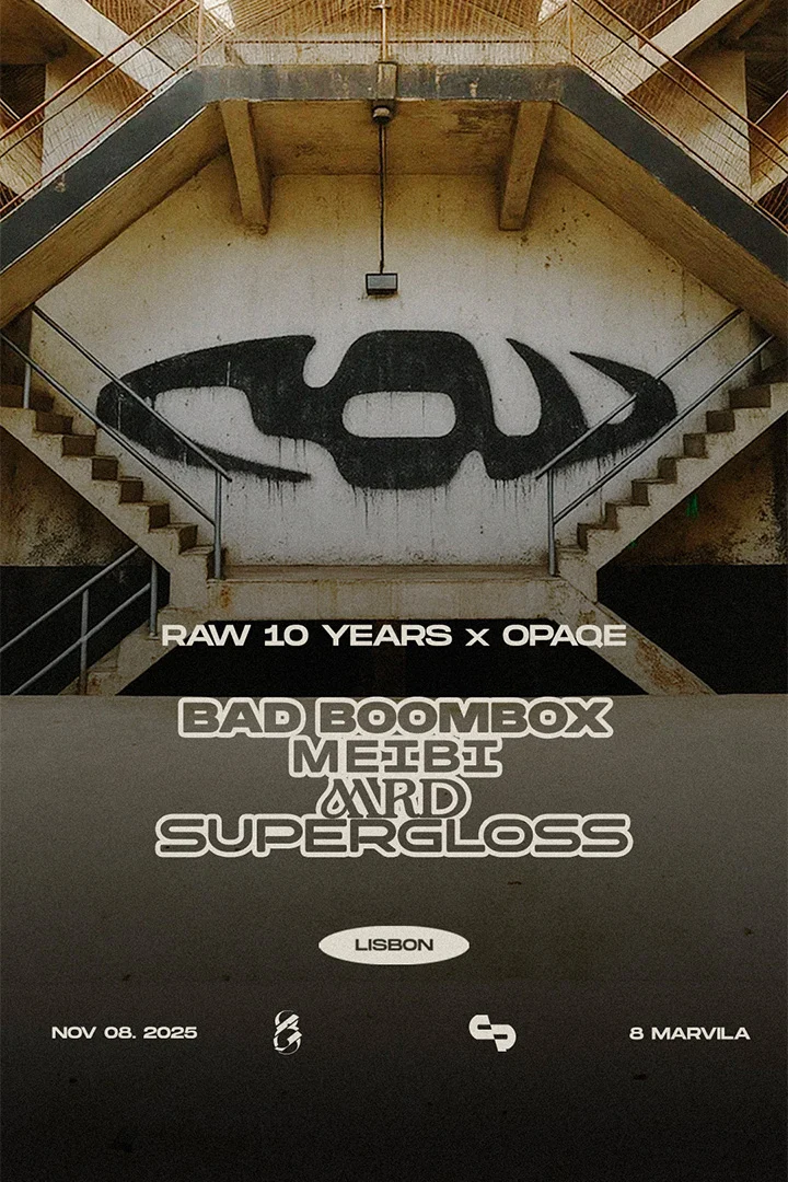 Raw 10 Years X Opaqe • Bad Boombox, Mrd, Supergloss, Meibi
