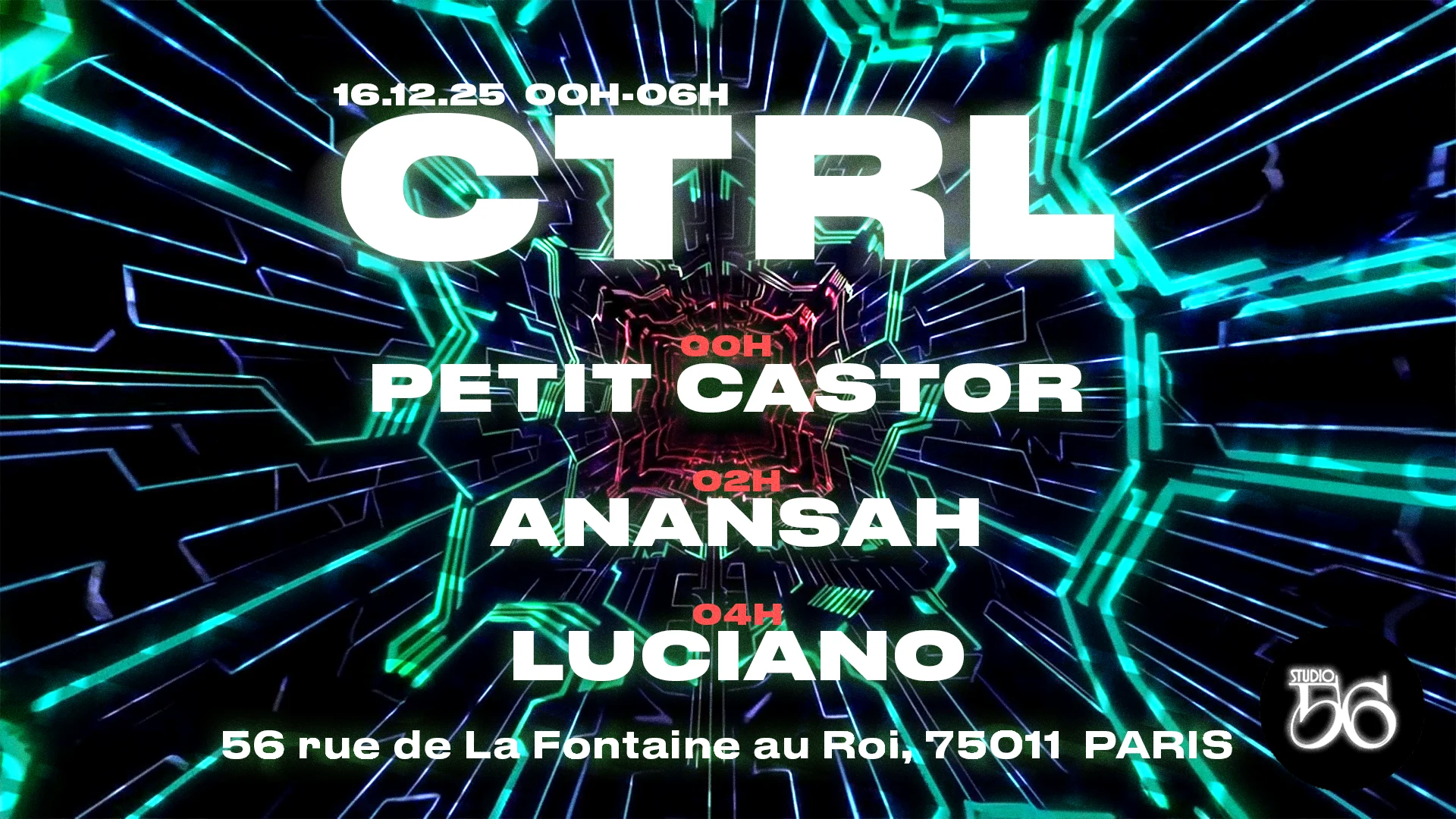 Ctrl W/ Petit Castor , Anansah   , Luciano