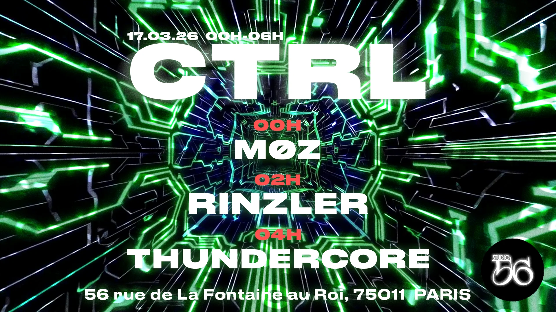 Ctrl W/ Møz , Rinzler, Thundercore