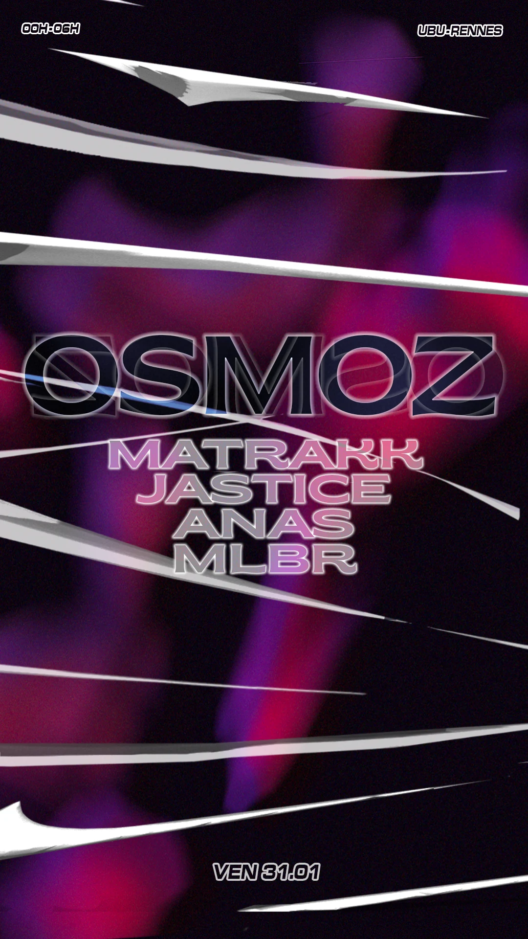 Osmoz W/ Matrakk - Jastice | Ubu Rennes