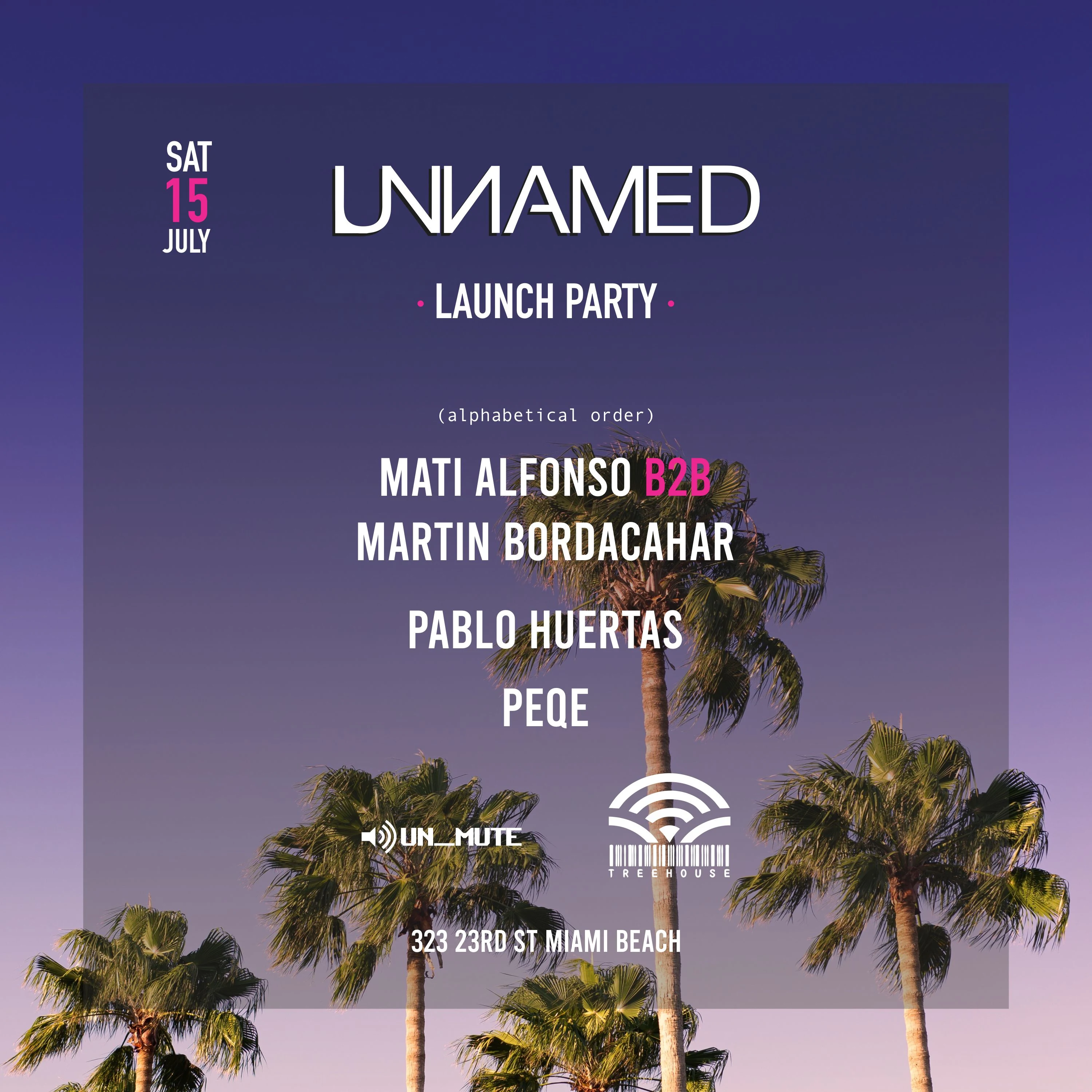 Unnamed Launch Party @ Treehouse Miami