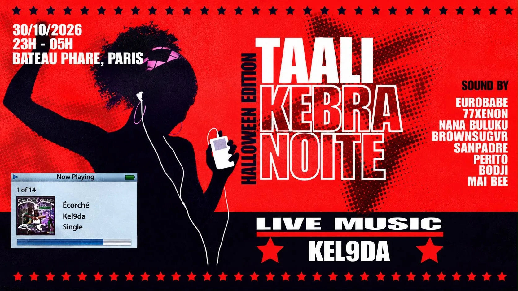 Kebra X Taali Live : Kel9da