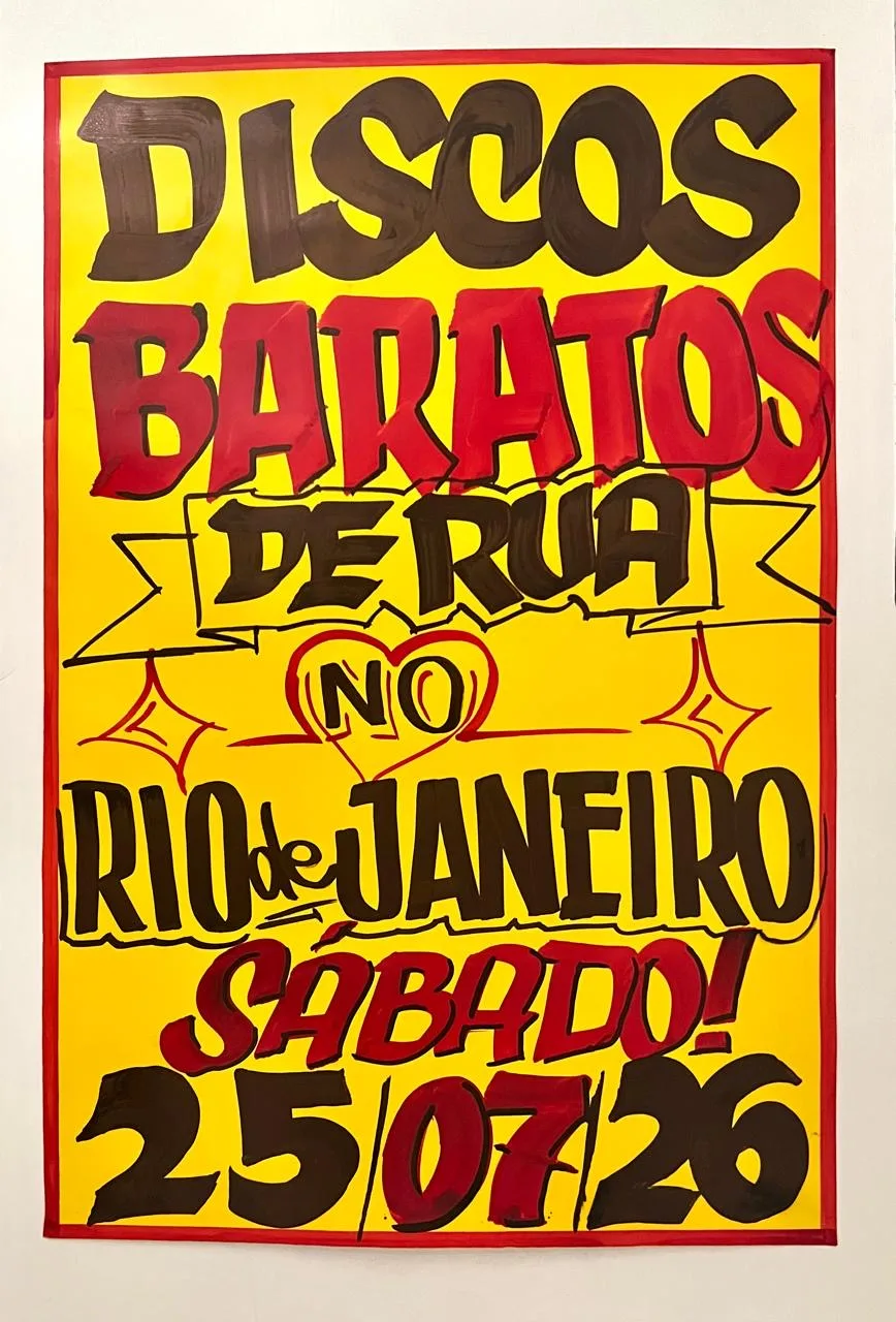 Discos Baratos De Rua No Rio De Janeiro – Sábado 25/07