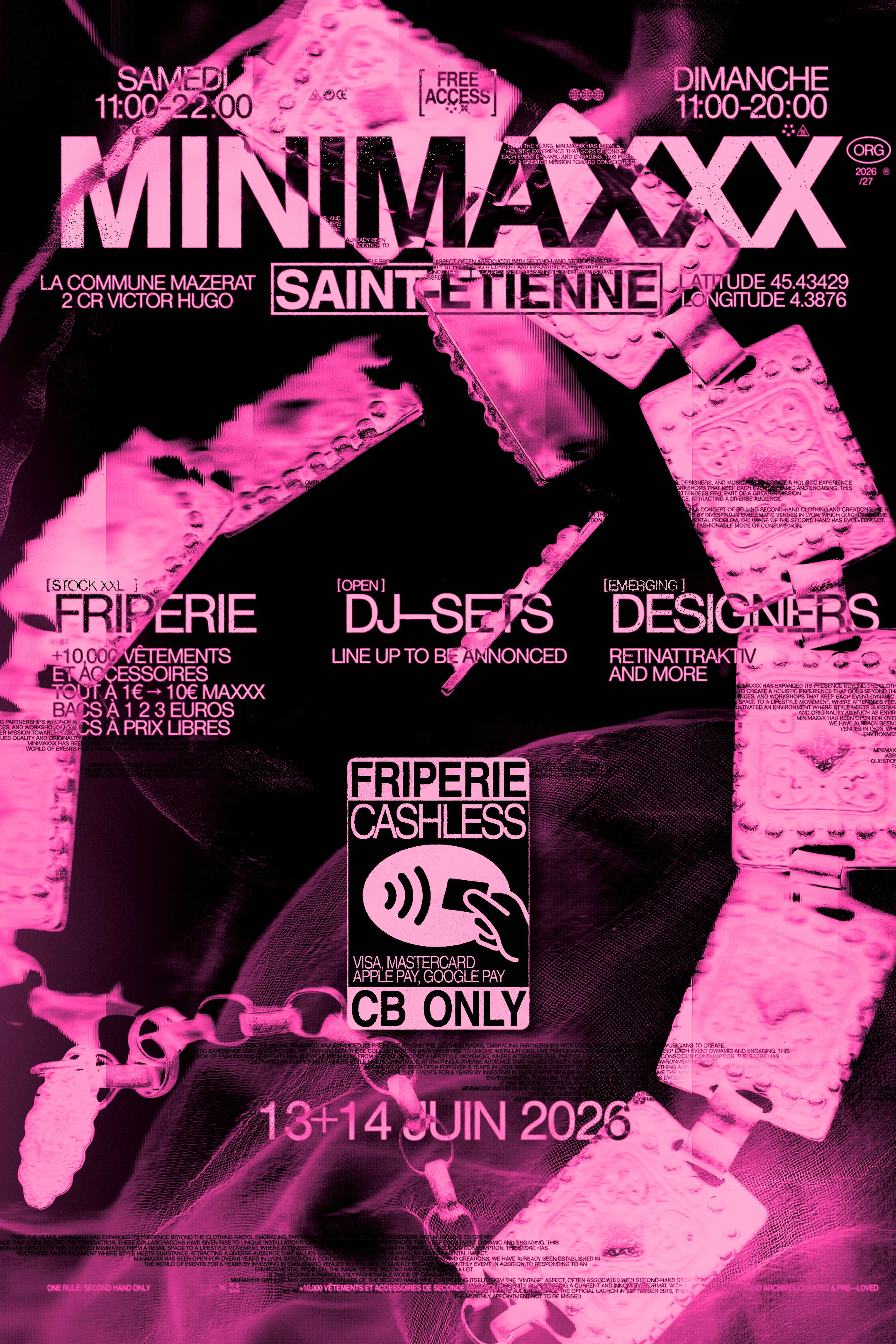 [Saint-Étienne] Friperie + Dj-Sets + Designers