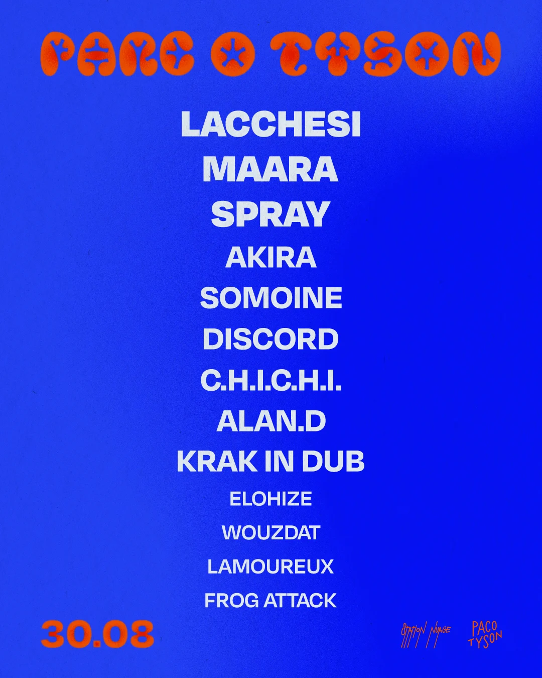 Parc O Tyson • Open Air (Gratuit) 2025