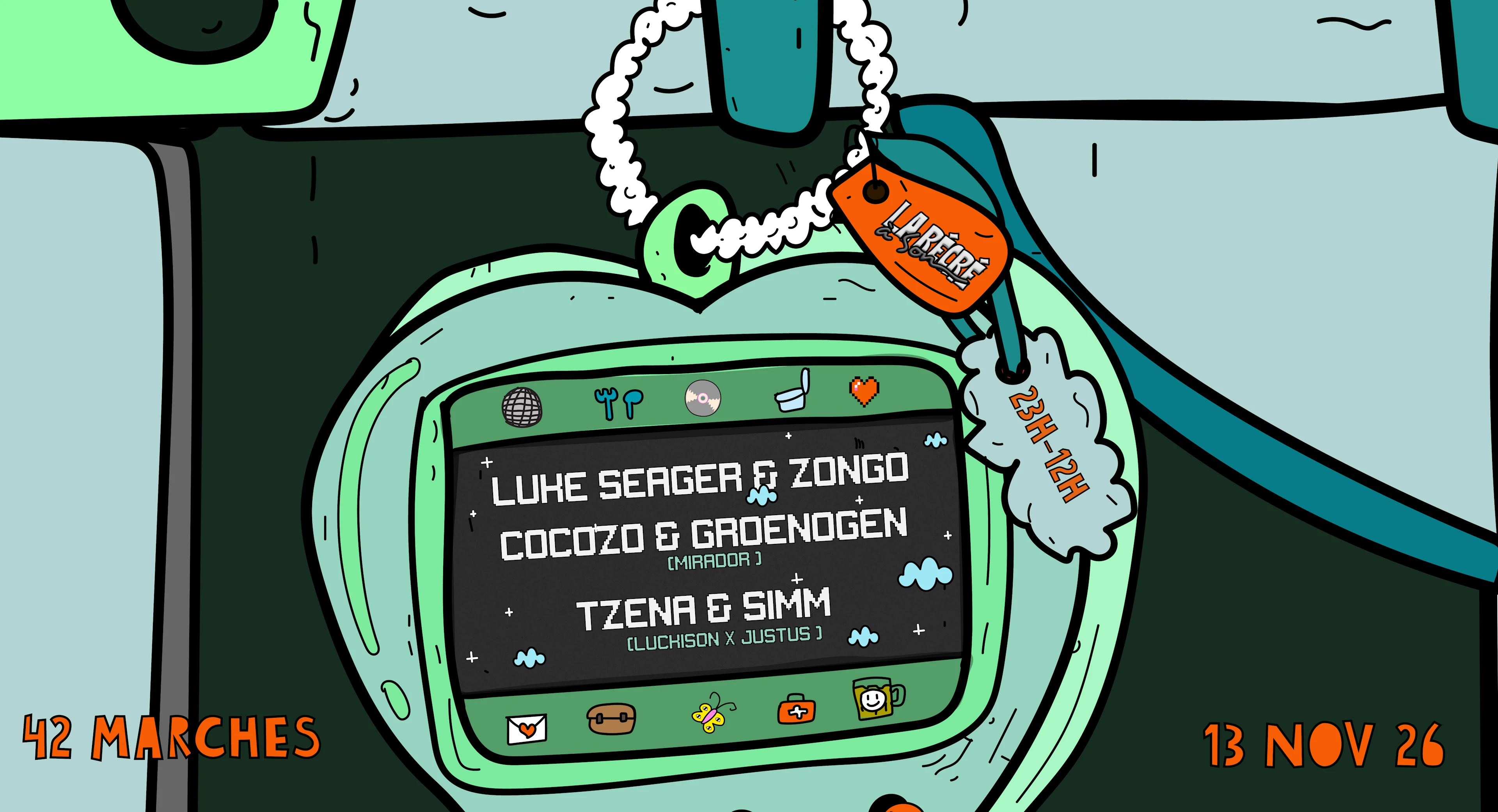 La Récré À Son - Tzena B2b Simm, Mirador Crew