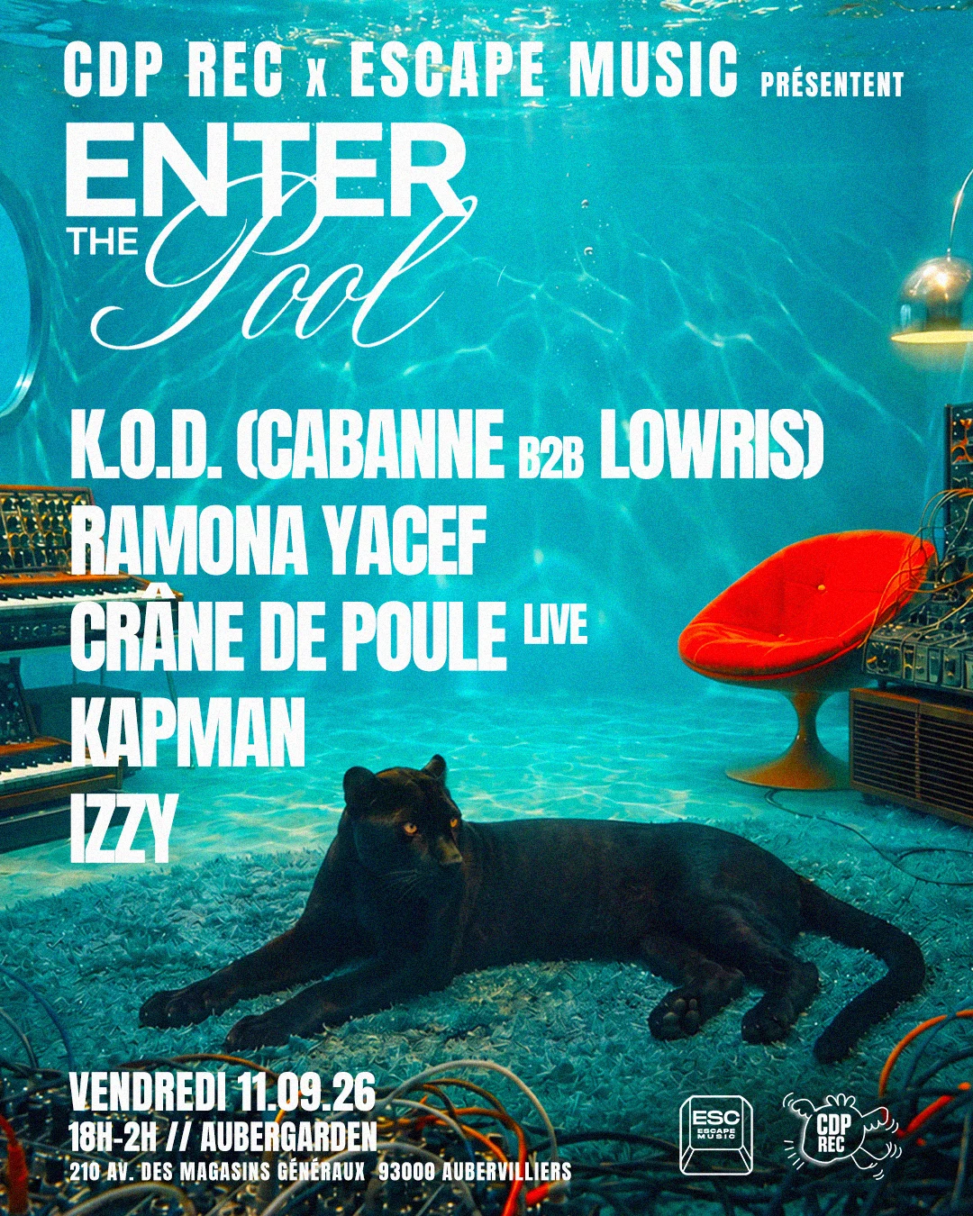 Enter The Pool : Cabanne & Lowris - Ramona Yacef & Co