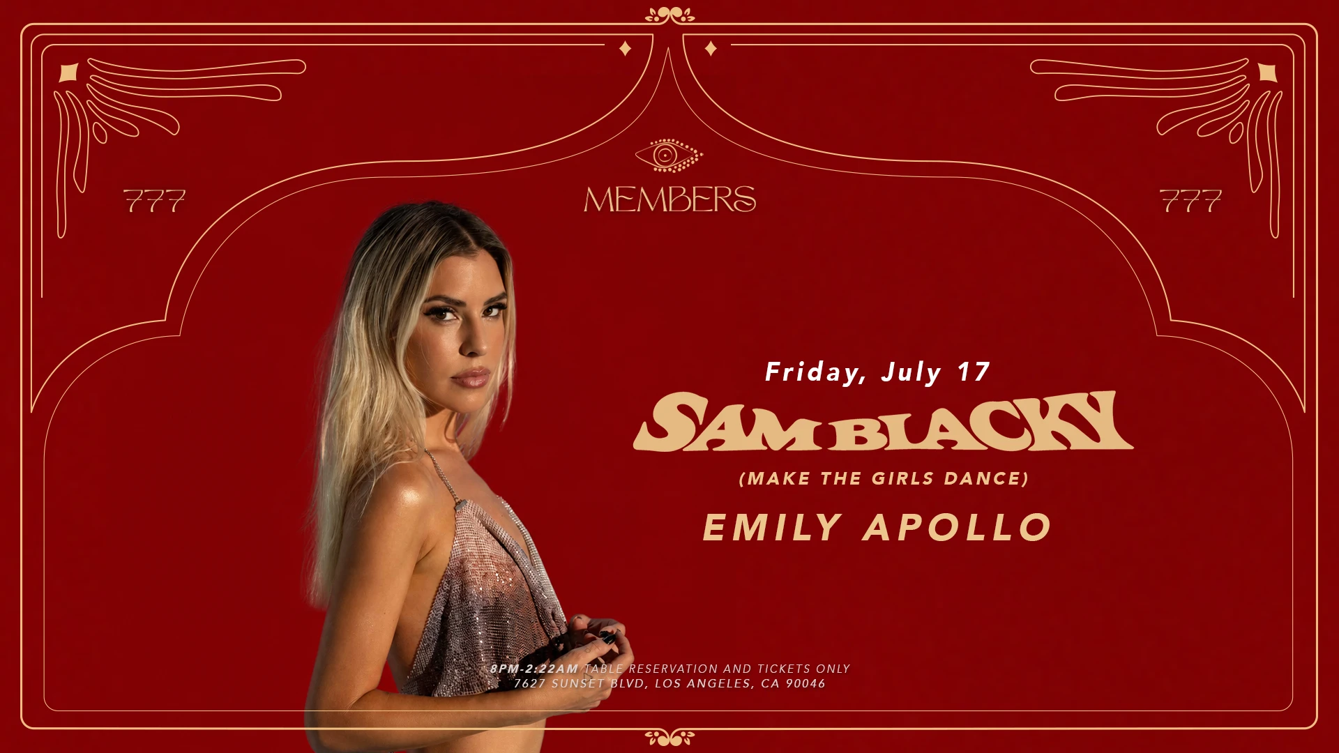 Members Presents: Sam Blacky | Emily Apollo