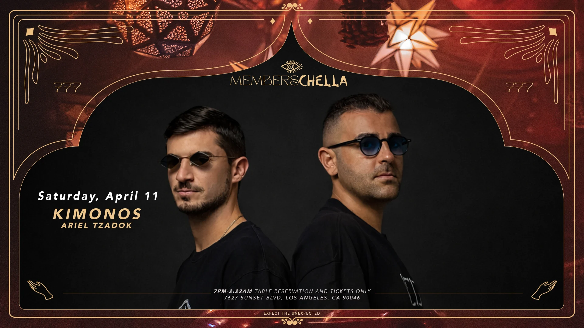 Members Presents: Kimonos & Ariel Tzadok